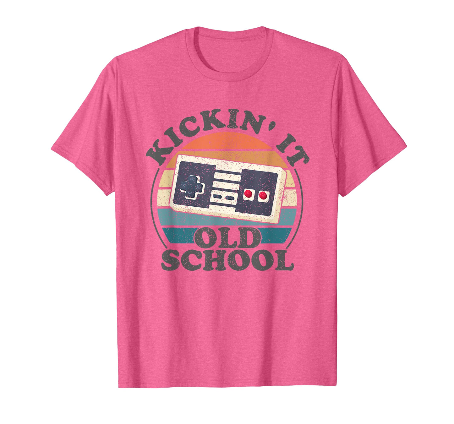 Kickin It Old School Retro 80s Video Game Gaming Gamer Gift T-Shirt