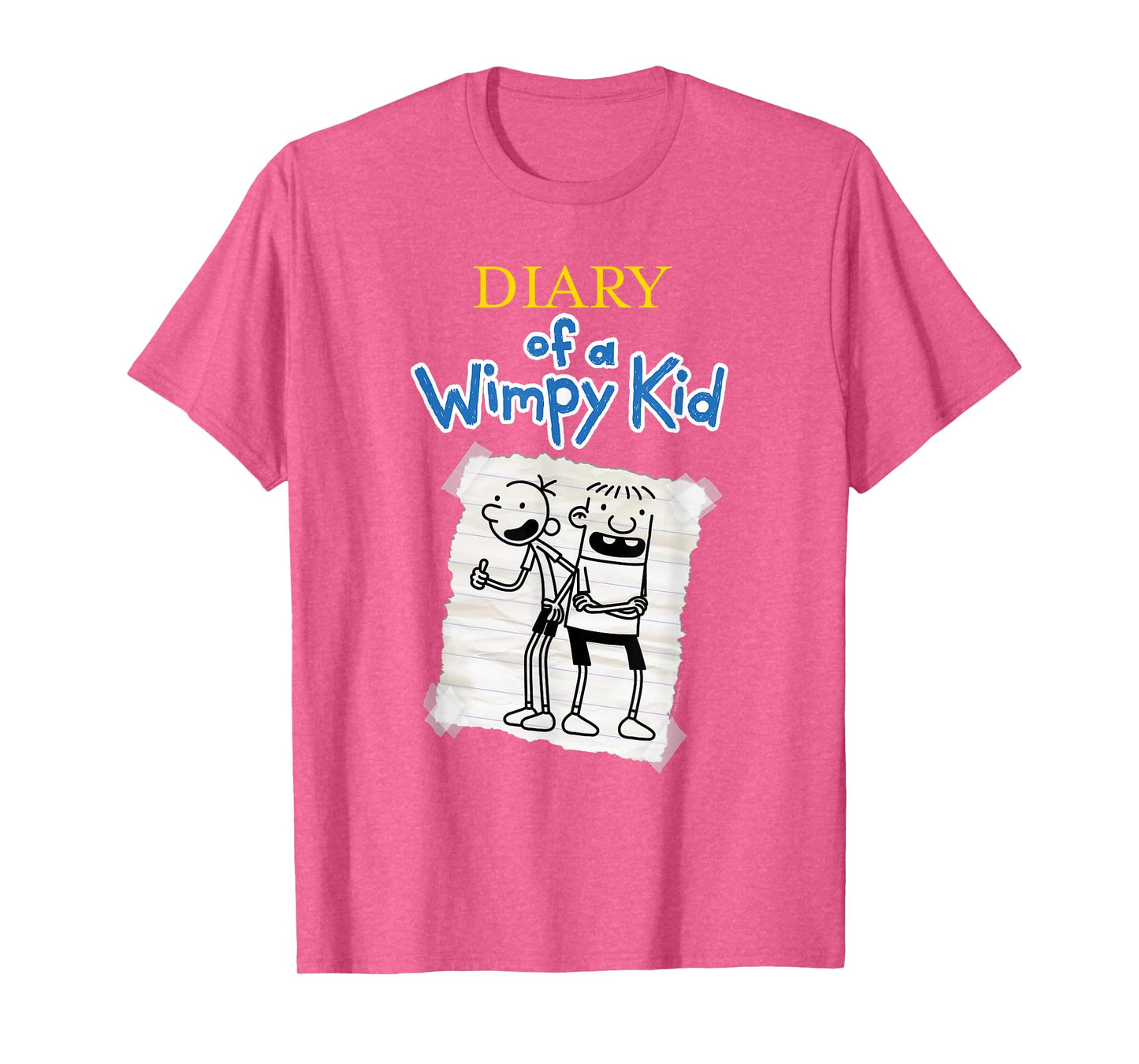 Diary of a Wimpy Kid Best Friends Sketch with Logo Funny T-Shirt