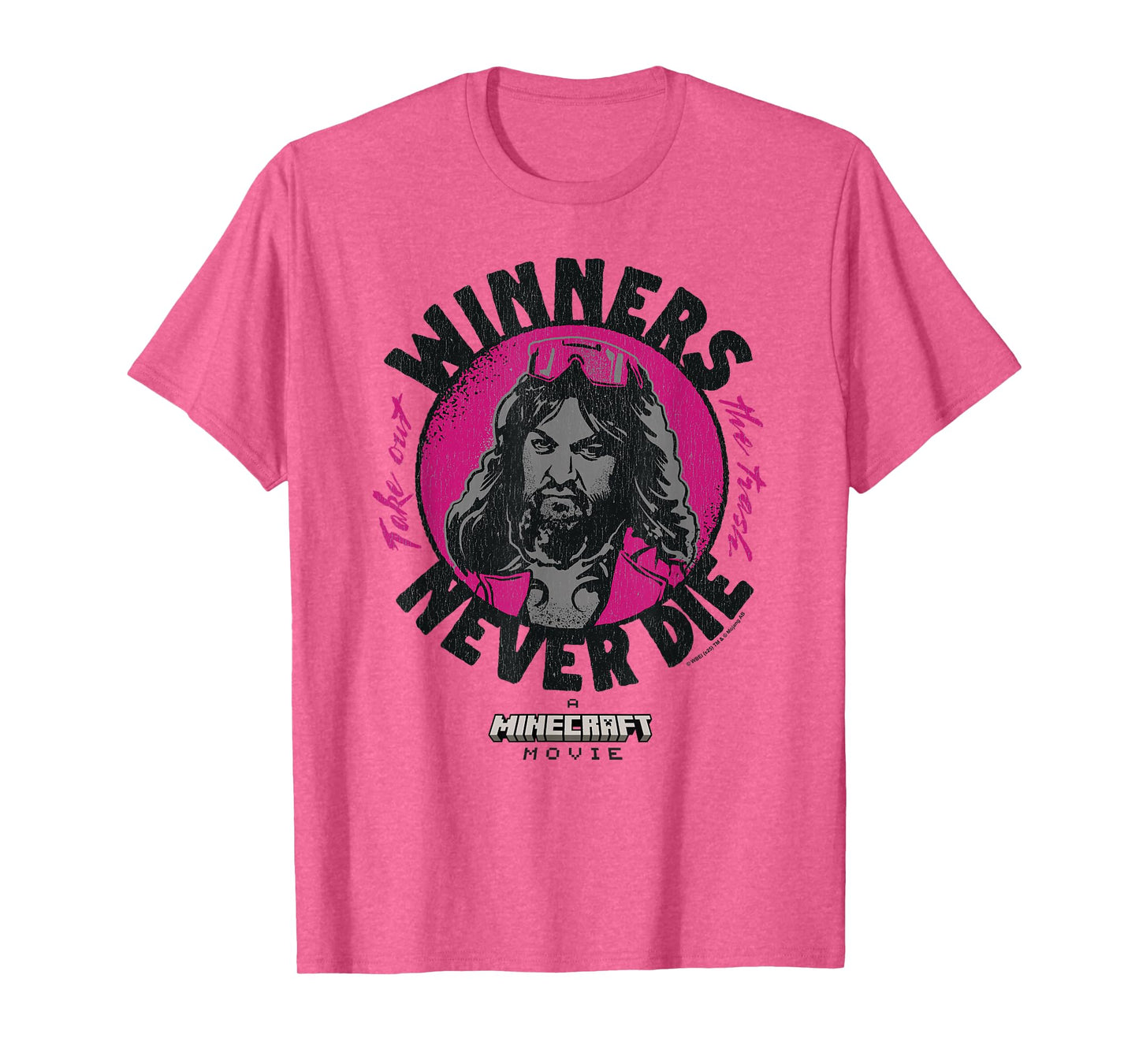 A Minecraft Movie Take Out The Trash / Winners Never Die T-Shirt