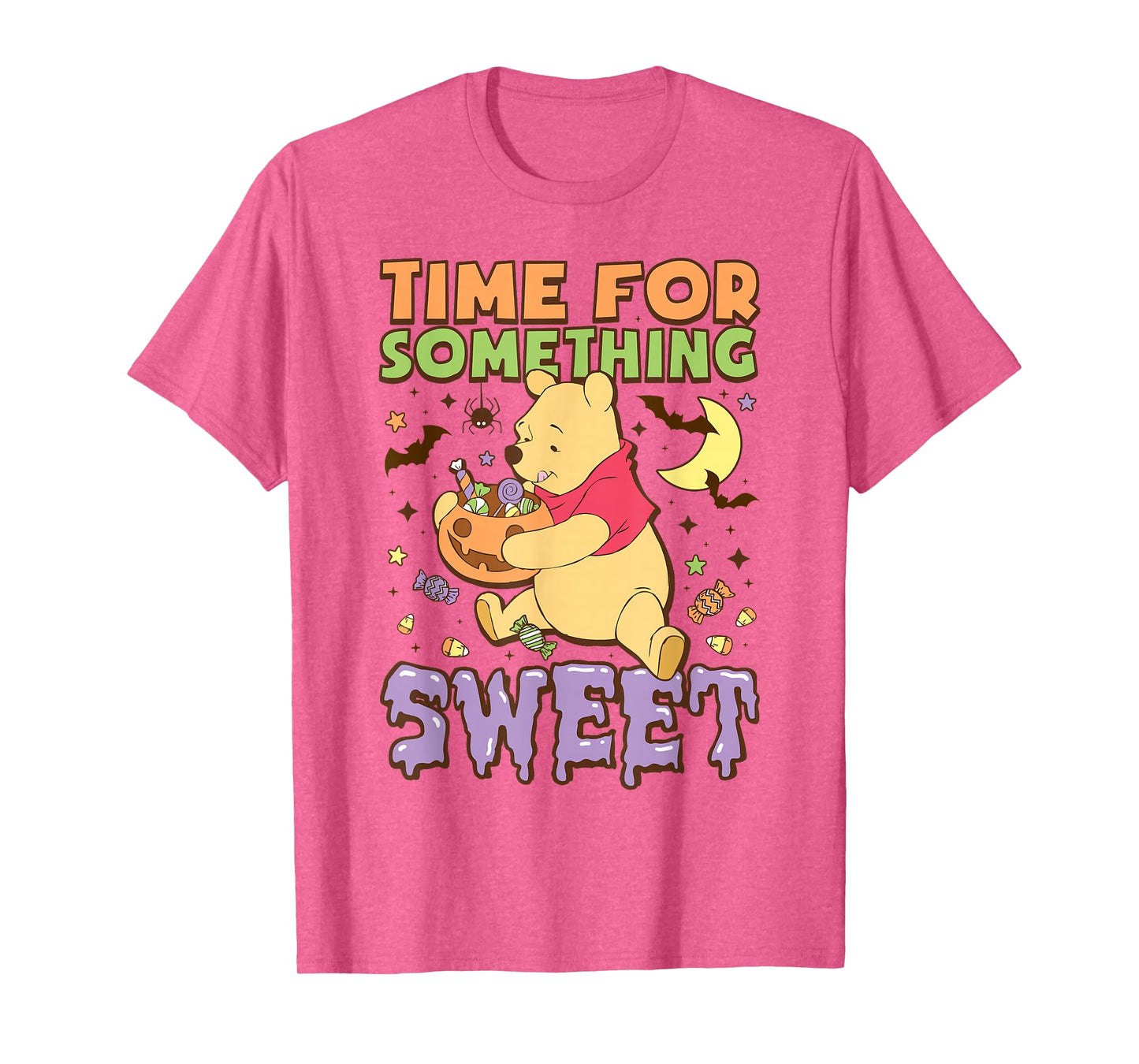 Disney Winnie The Pooh Halloween Time for Something Sweet T-Shirt