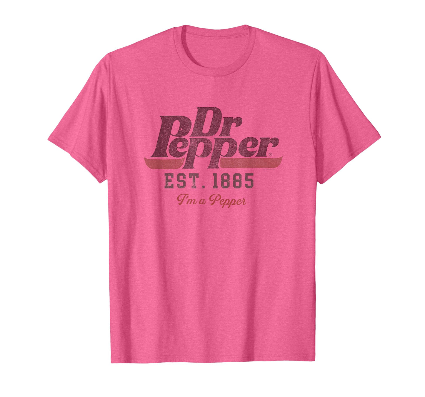Dr. Pepper Est. 1885 I'm A Pepper Vintage Label T-Shirt