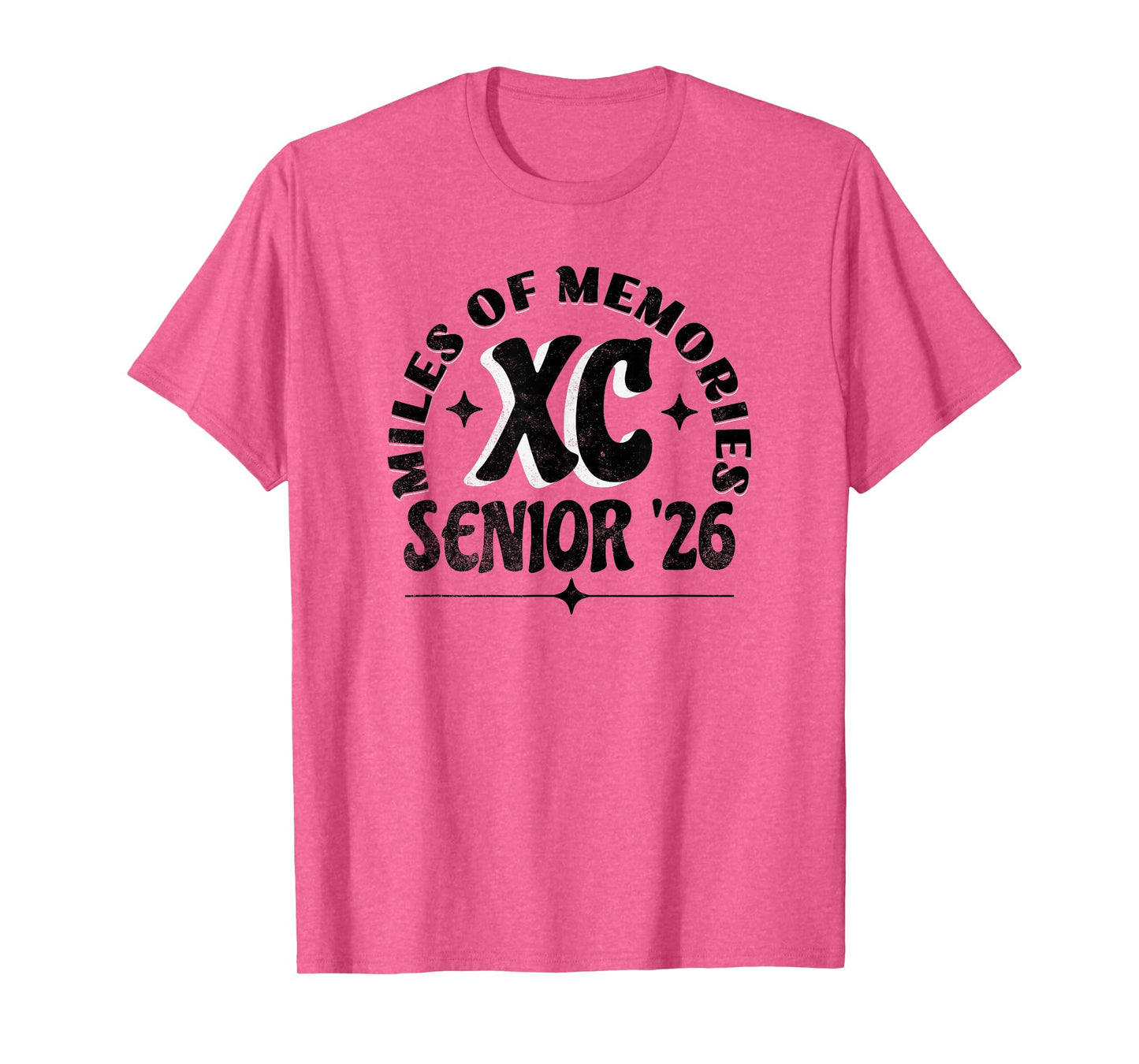 Cross Country Senior 2026 Miles of Memories T-Shirt