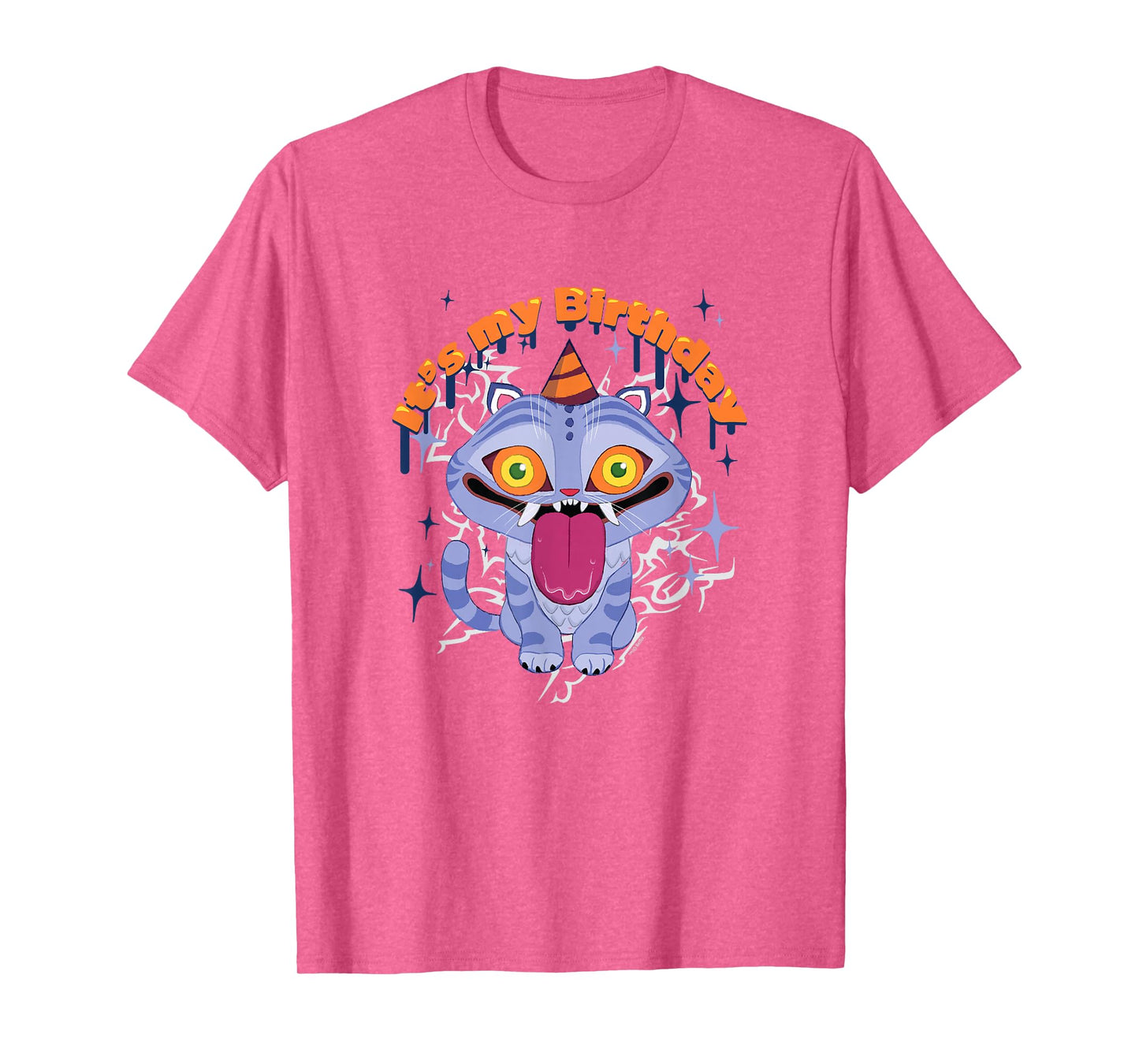 Kpop Demon Hunters Derpy Tiger Birthday Officially Licensed T-Shirt