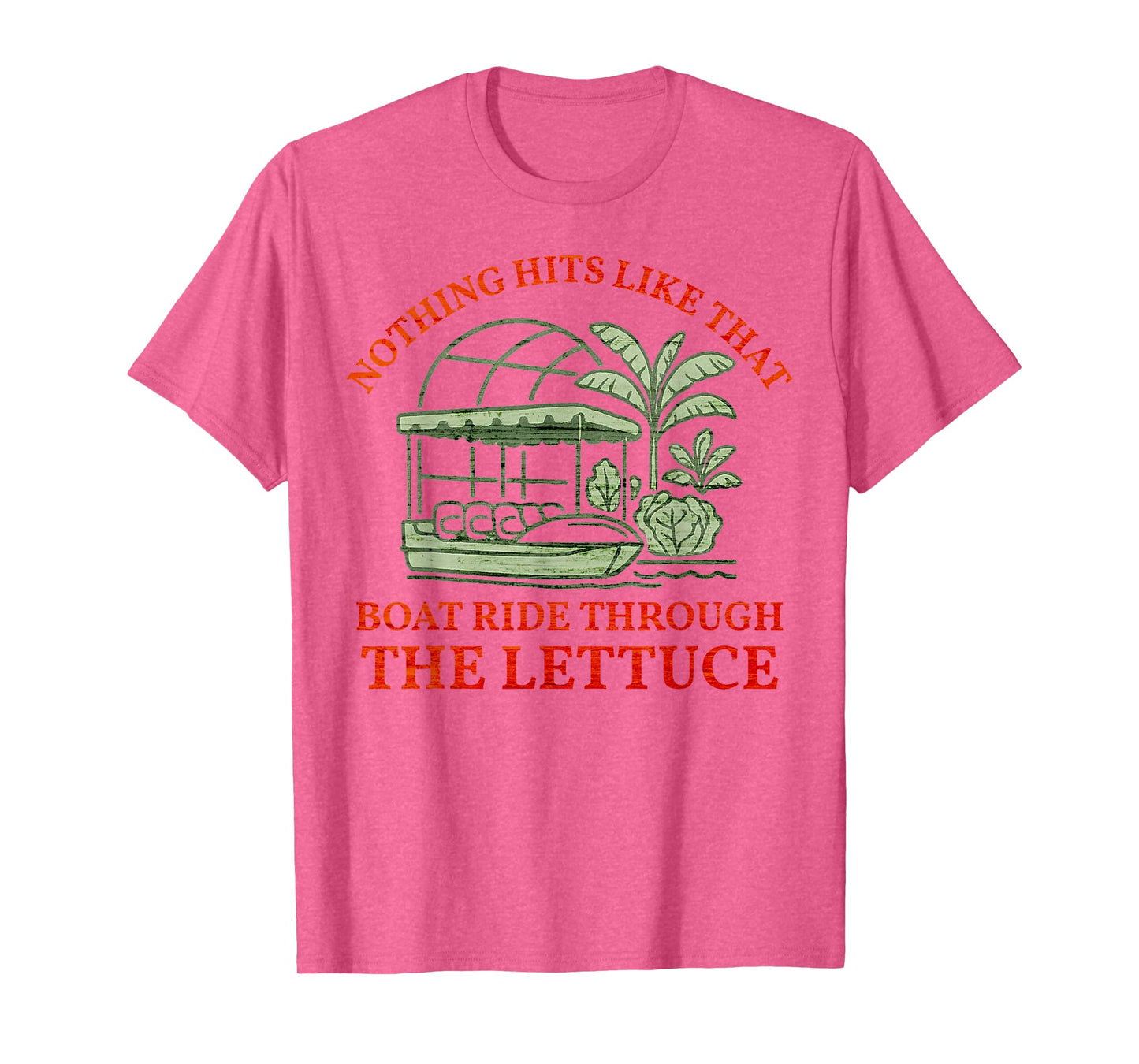 Living with The Land, Funny Theme Park Boat Ride, Attraction T-Shirt