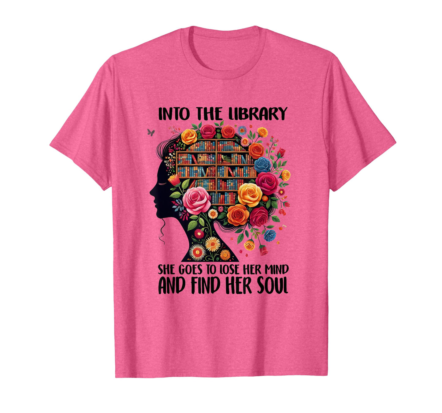Book Reading Bookworm Book Lover Women Kids Girls Librarian T-Shirt