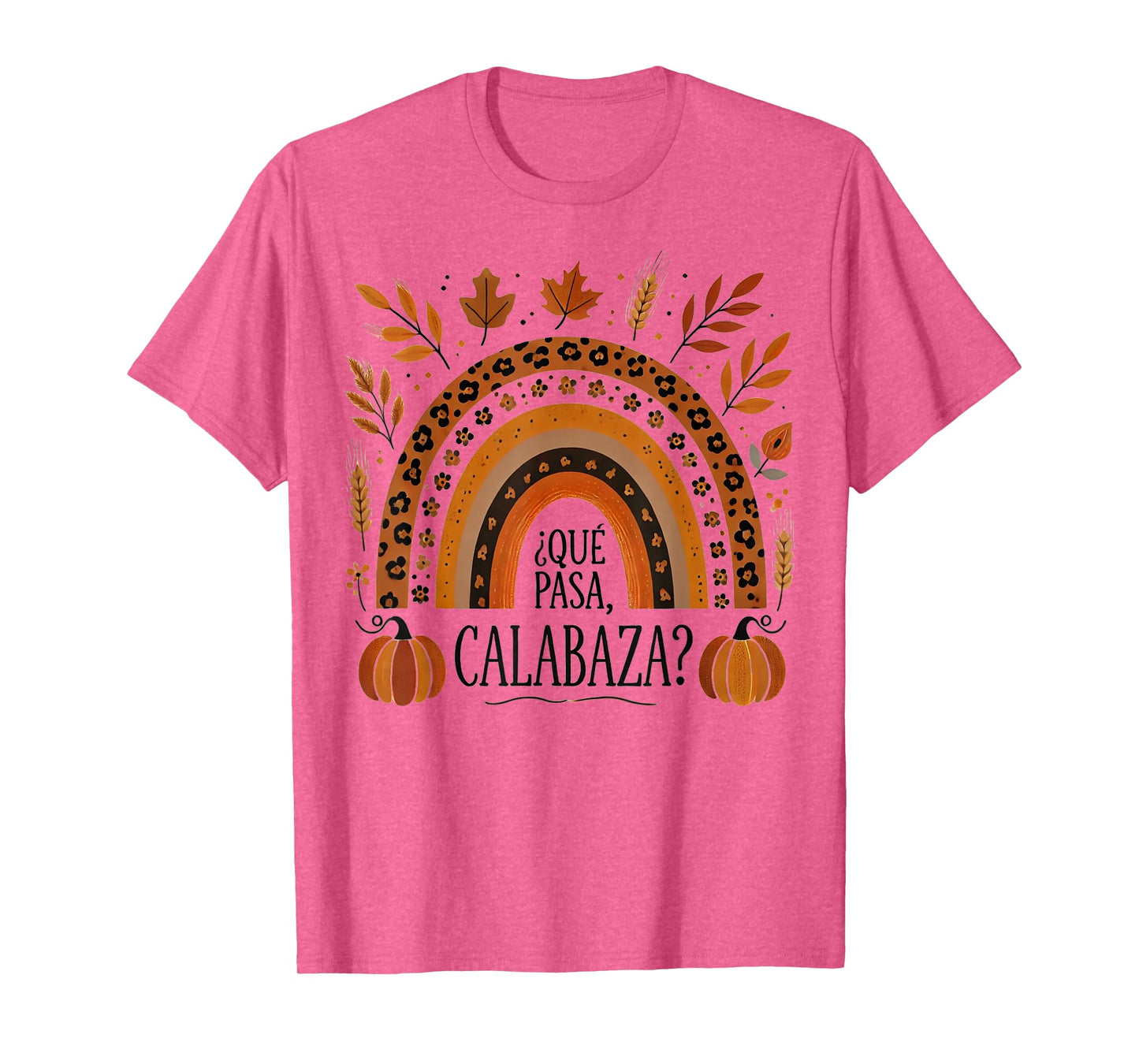 Que Pasa Calabaza Shirt Spanish Teacher Pumpkin Halloween T-Shirt