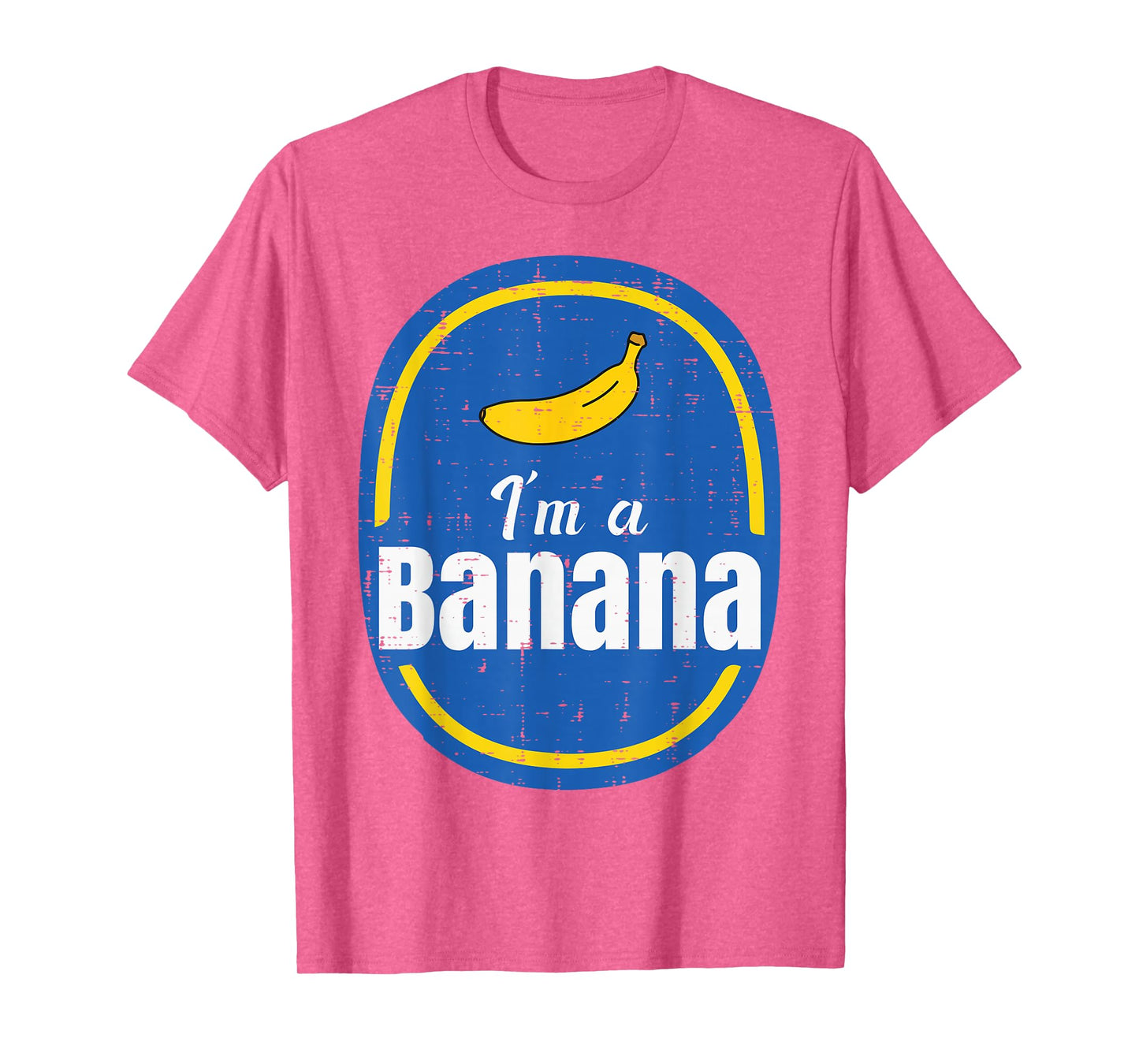 Halloween Im Banana Funny Fruit Food Costume Men Women Kids T-Shirt
