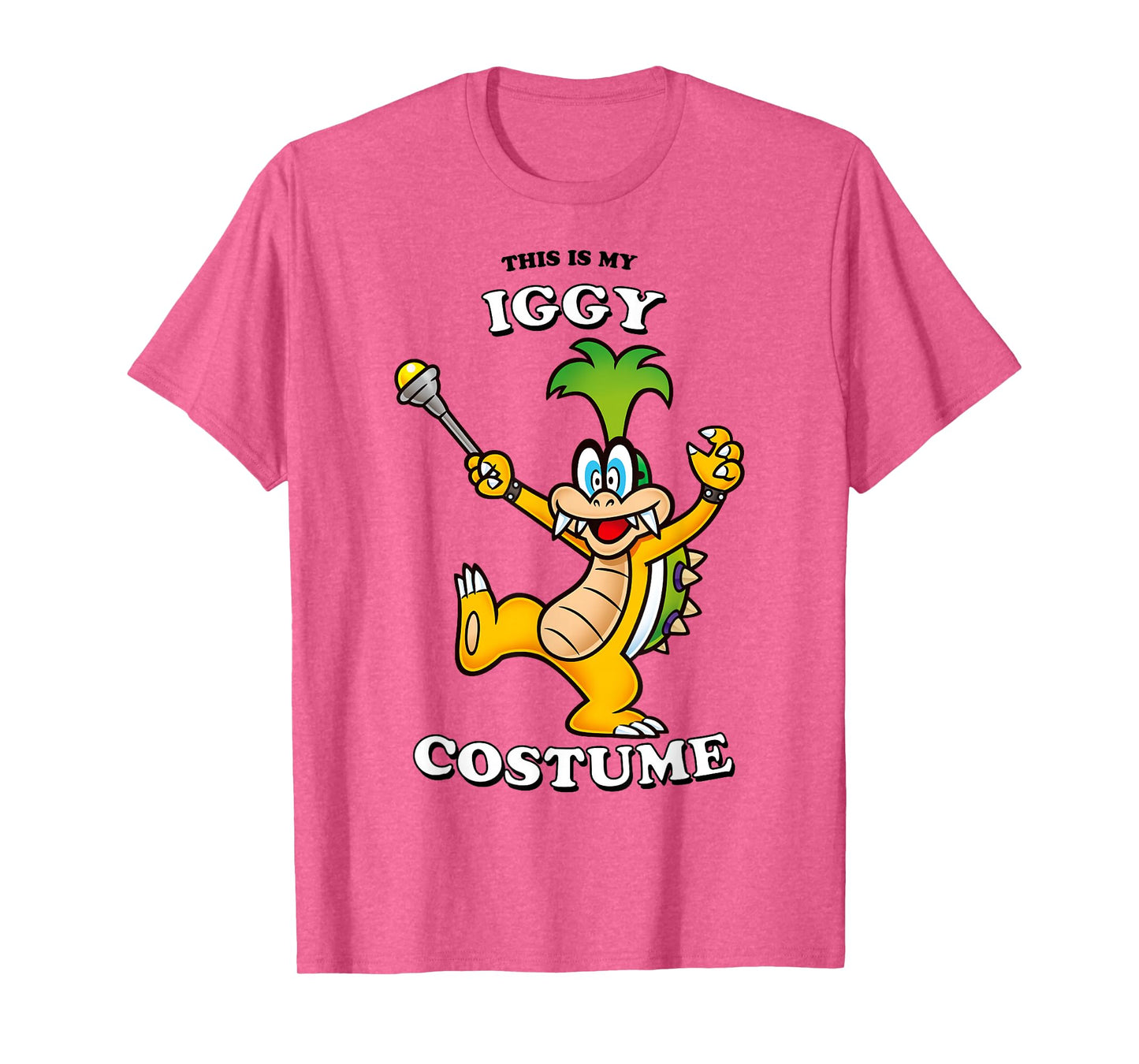 Super Mario Halloween This Is My Iggy Costume T-Shirt