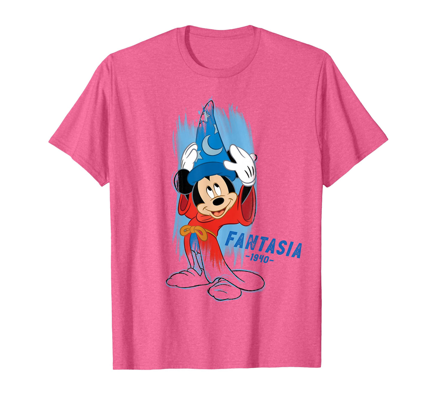 Disney Ink and Paint Sorcerer Mickey Mouse in Fantasia 1940 T-Shirt
