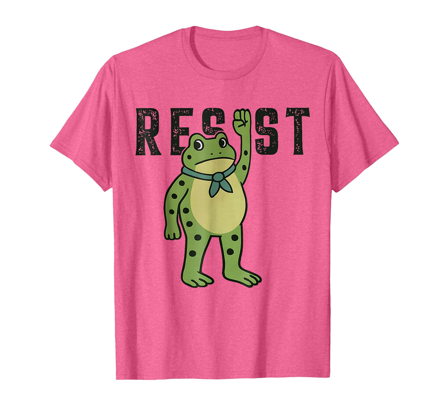 Retro Vintage Portland Frog Protest Funny Frog Resist 2025 T-Shirt