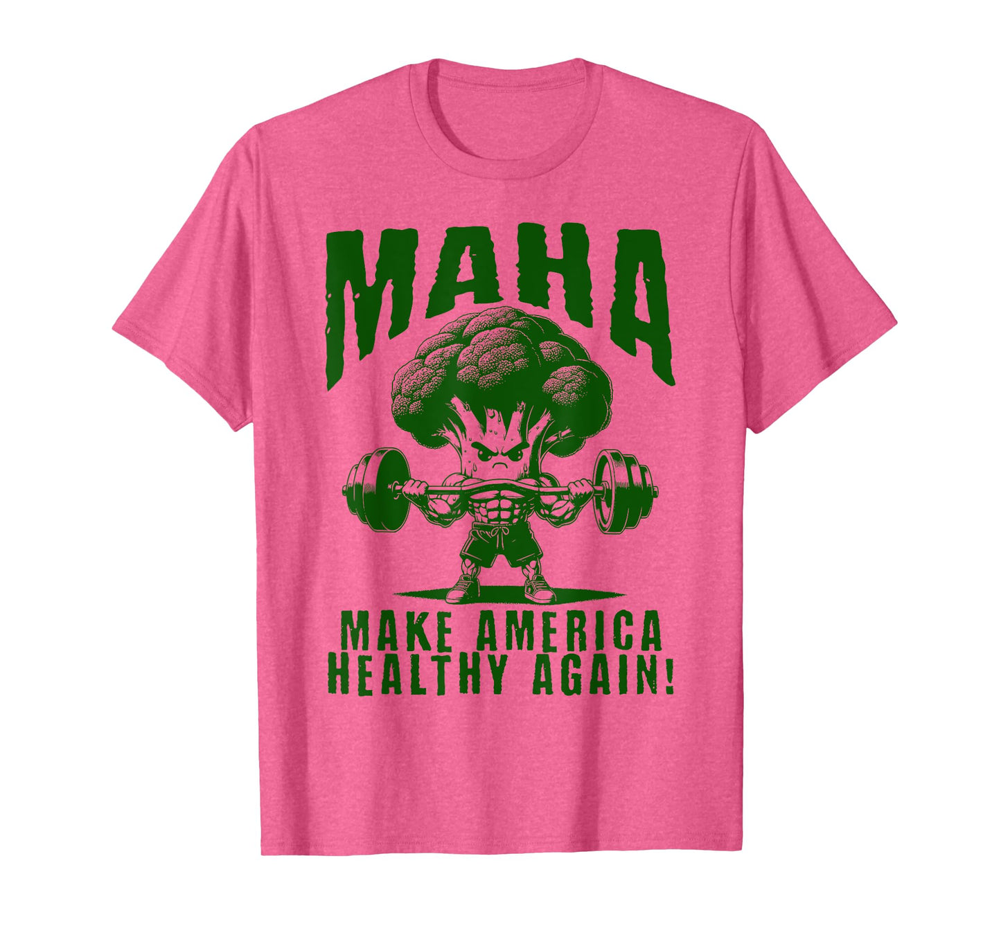 Make America Healthy Again MAHA Eat Vegetables Eat Meat Gym T-Shirt