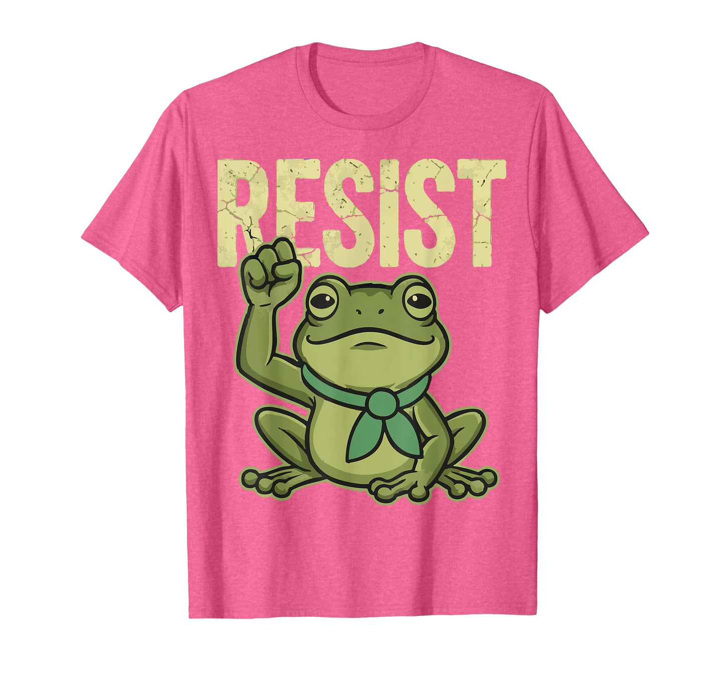 Frogs Against Fascism -Cute and Funny Frog Design T-Shirt