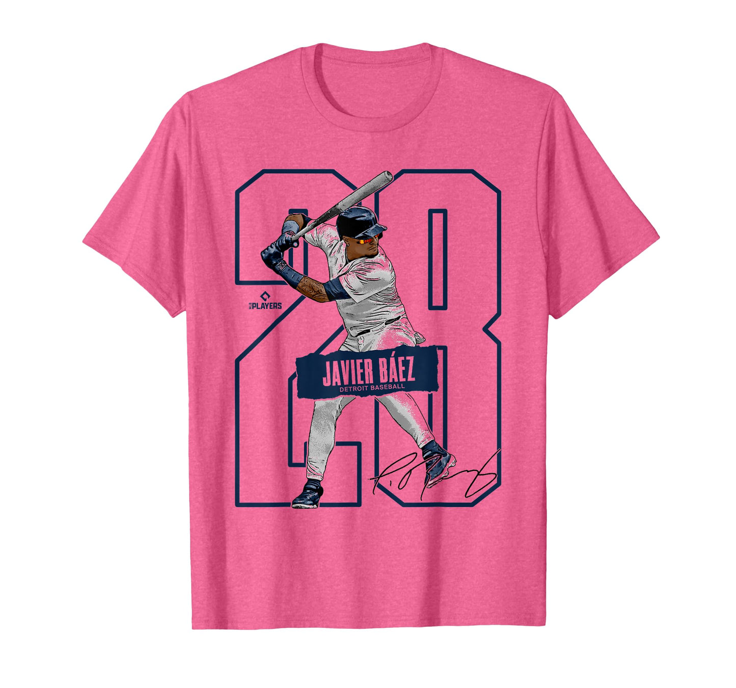 Javier Báez | Detroit Baseball Players | MLBJAV302N T-Shirt