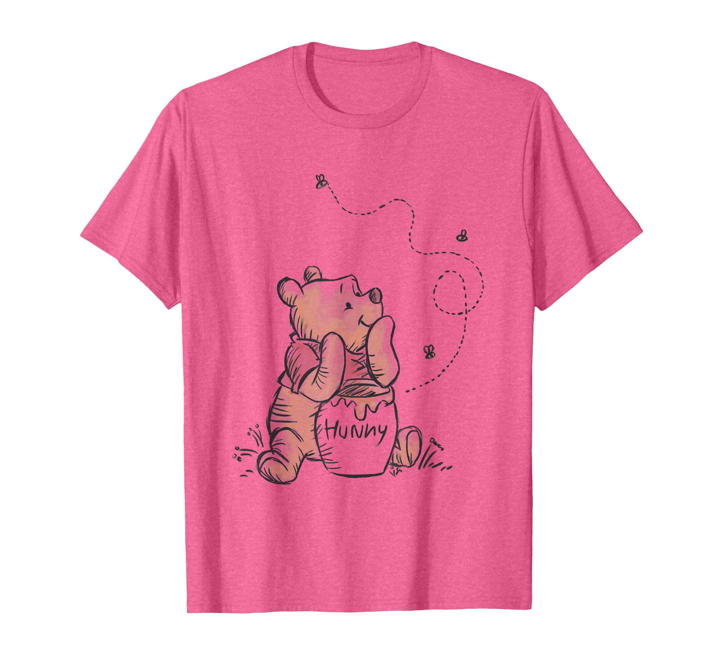 Disney Winnie The Pooh Classic Hunny Sketch T-Shirt