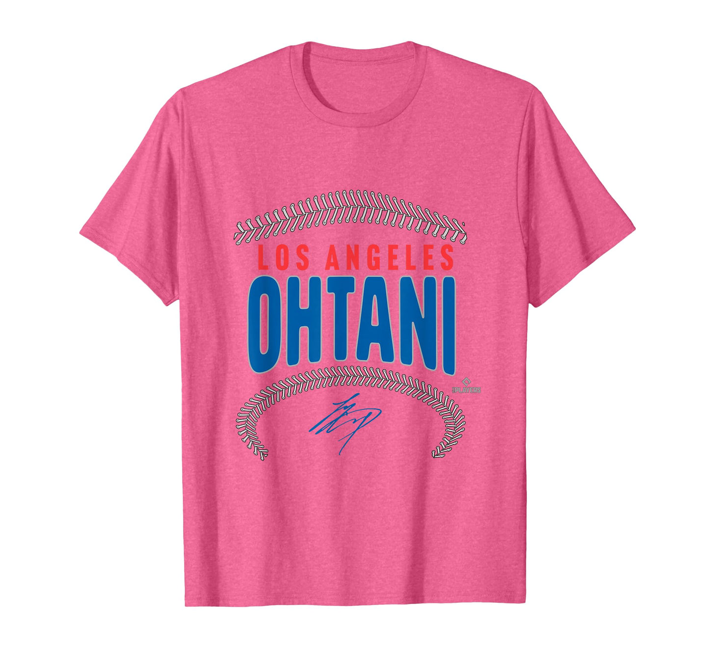 Shohei Ohtani Los Angeles Name & Number (Front & Back) MLBPA T-Shirt