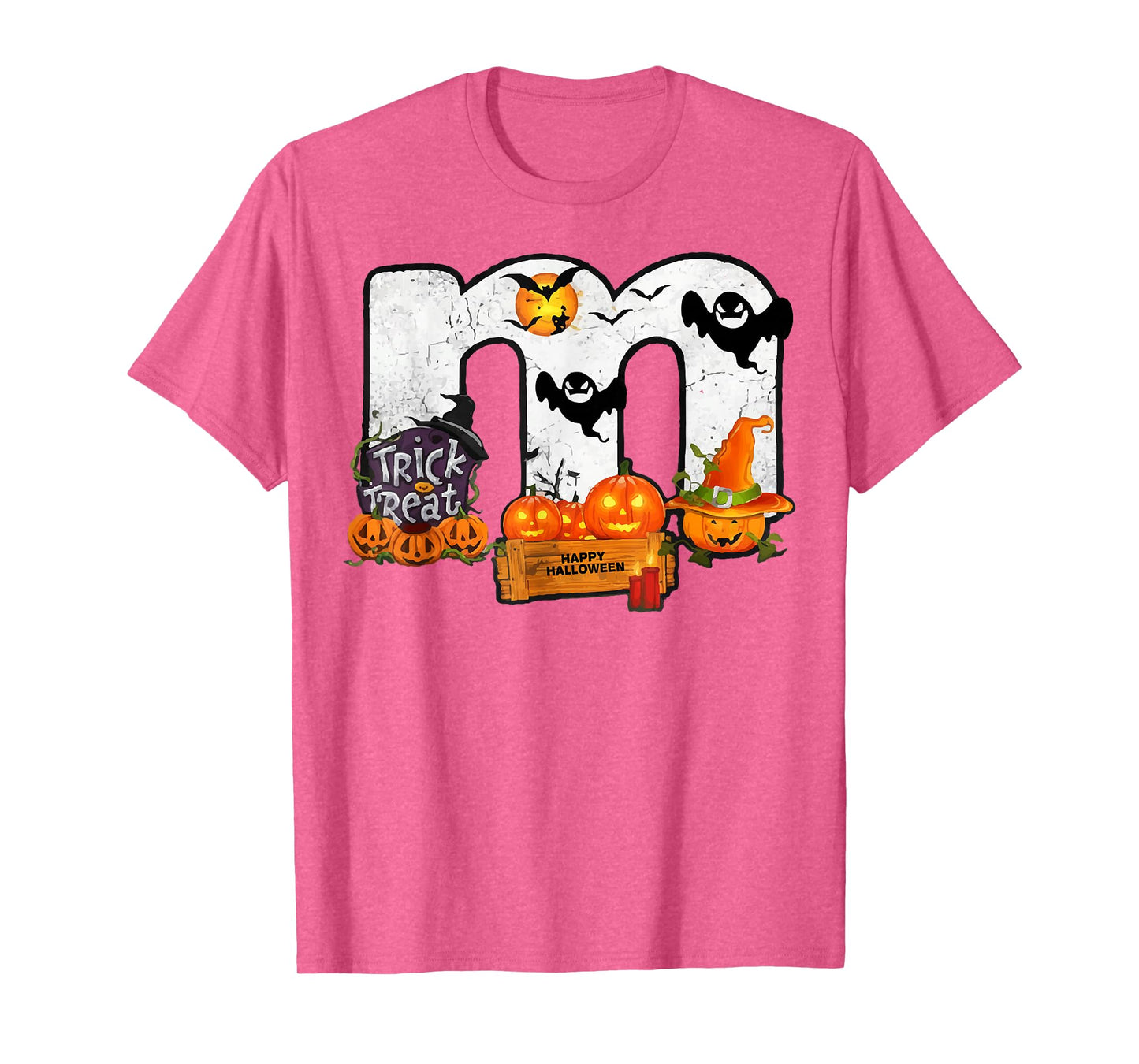M Chocolate Candy Halloween Team Costume Party T-Shirt