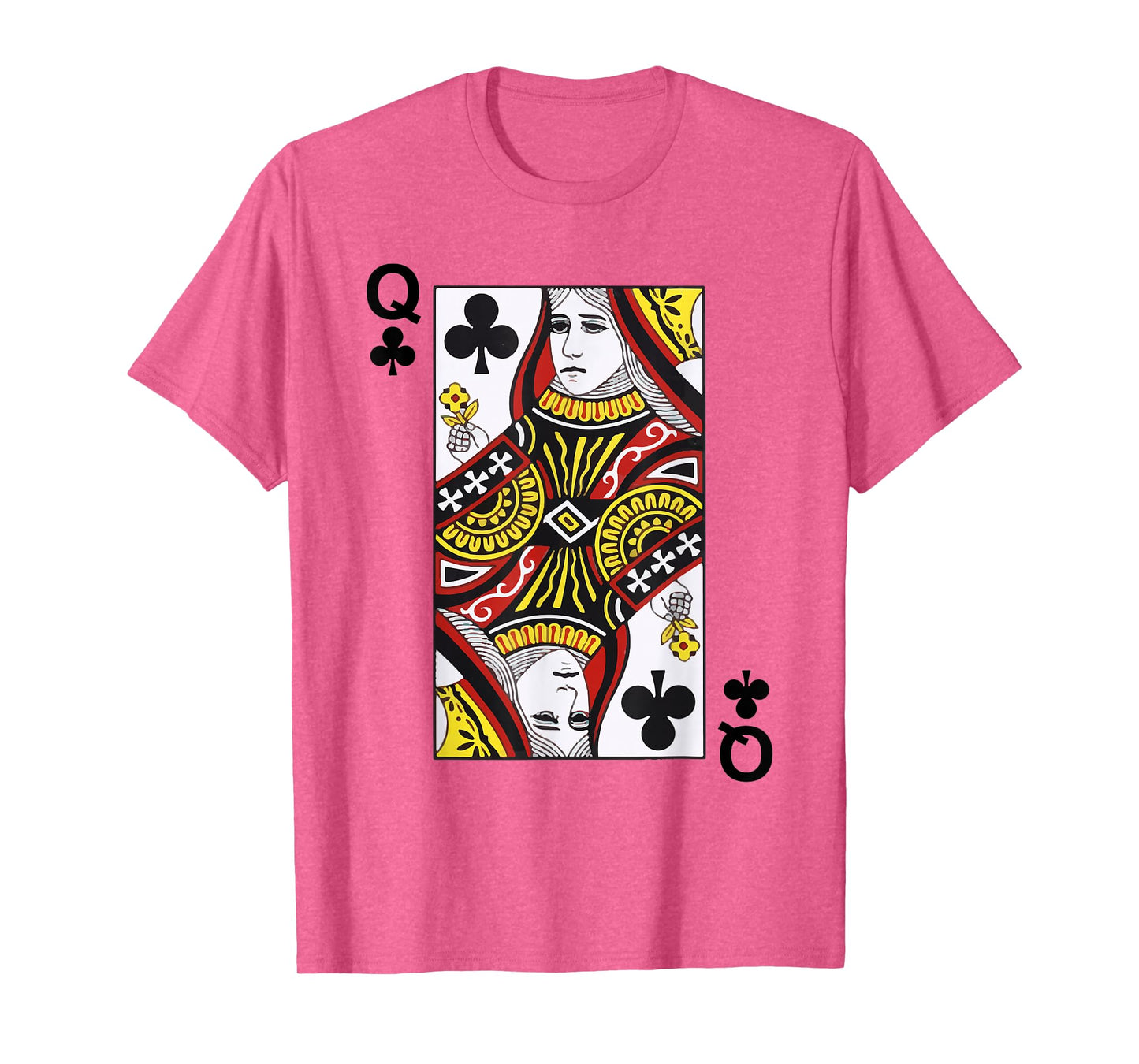 Queen of Clubs Blackjack Playing Cards Tshirt T-Shirt