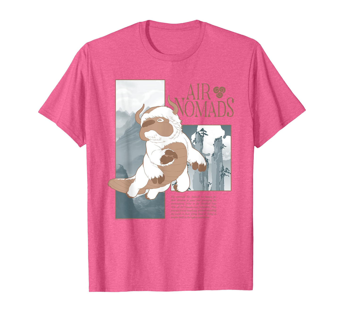 Avatar: The Last Airbender Appa Sky Bison Yip Yip TV Show T-Shirt