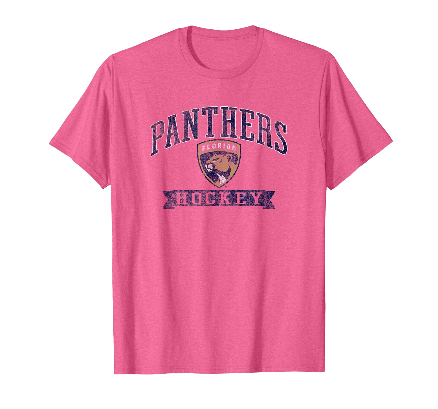 Florida Panthers Vintage Hockey Red Officially Licensed T-Shirt
