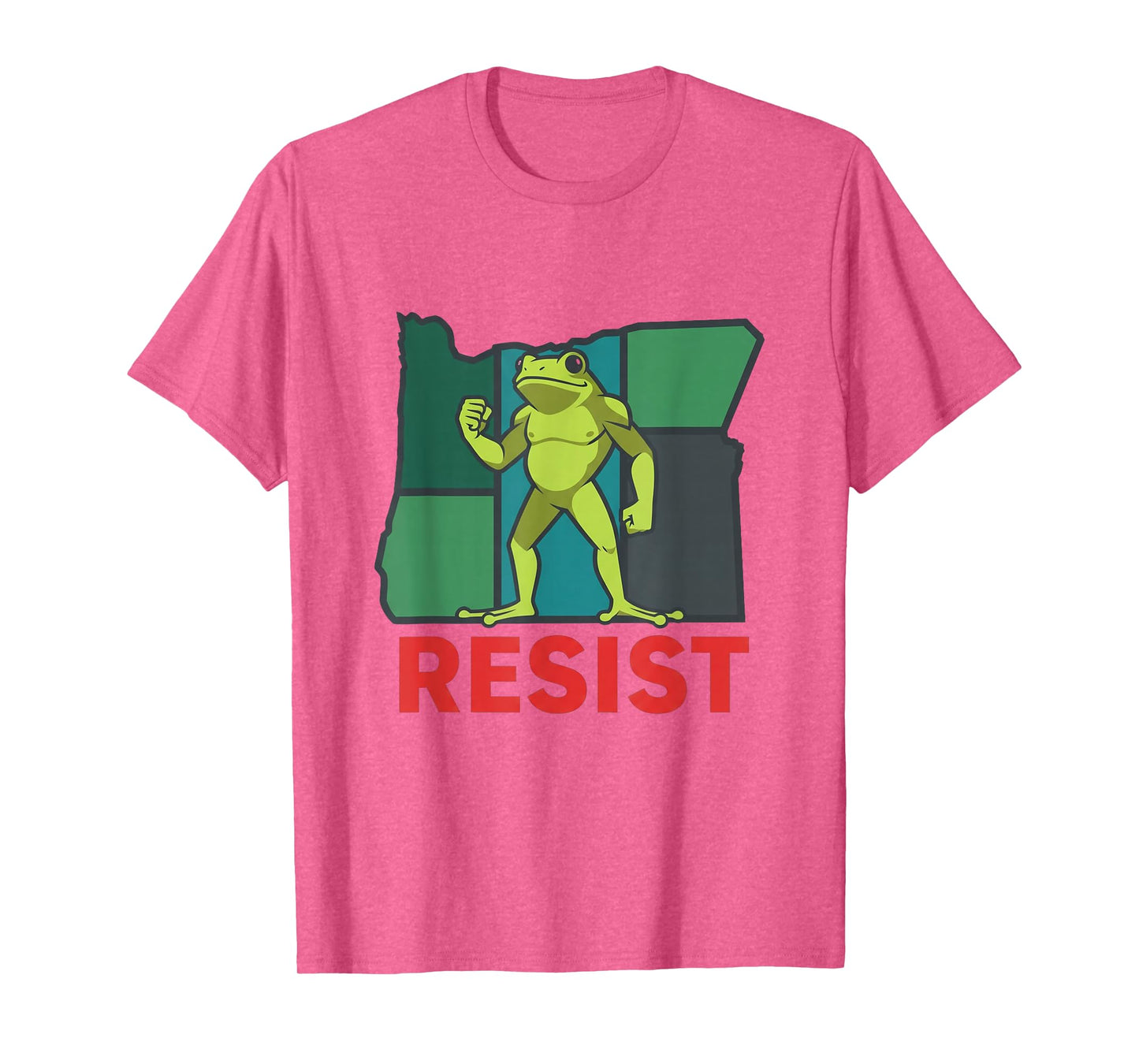 Portland Frog Protest Shirt Funny Portland Frog T-Shirt