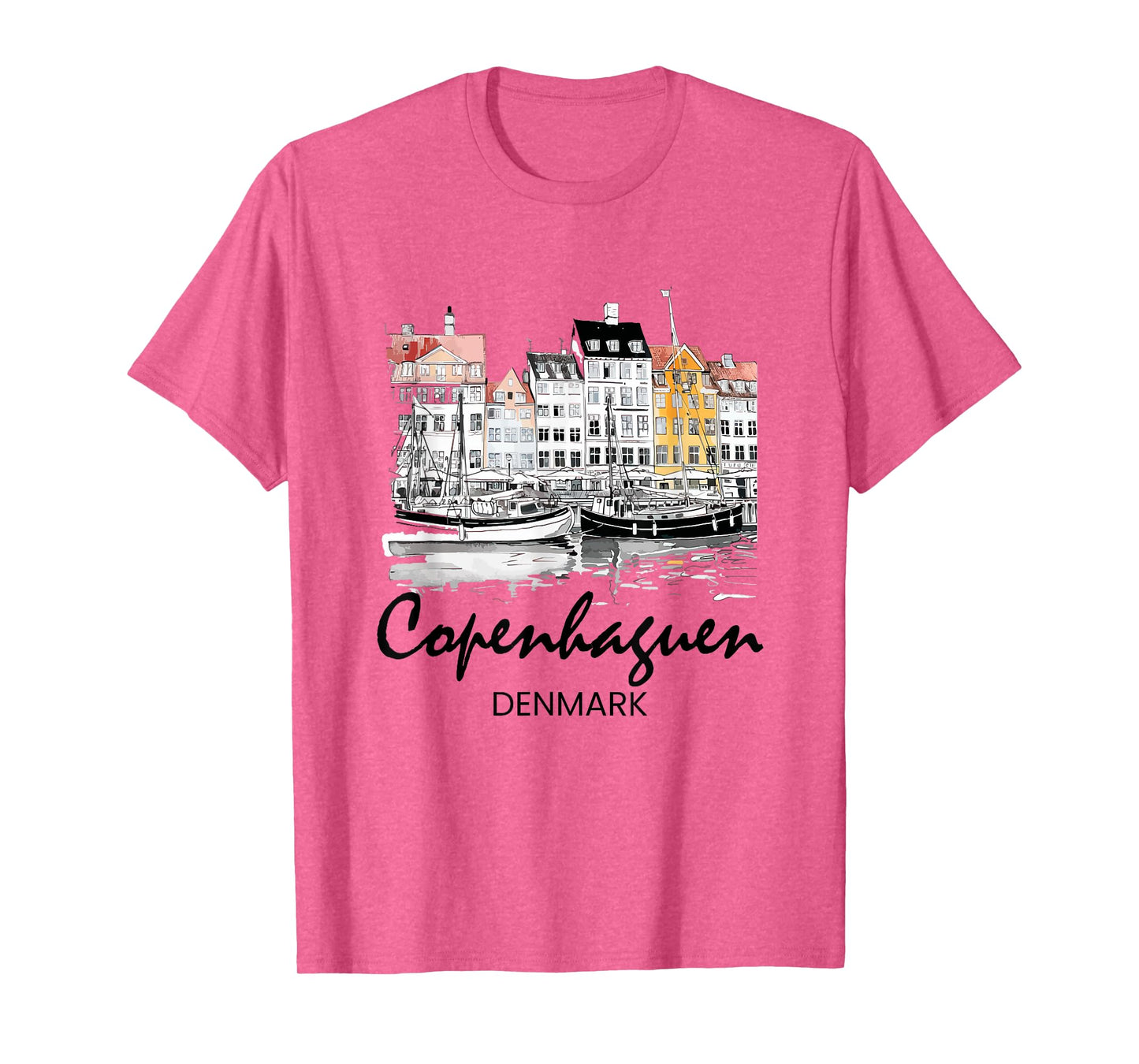 Copenhagen Denmark, danish T-Shirt