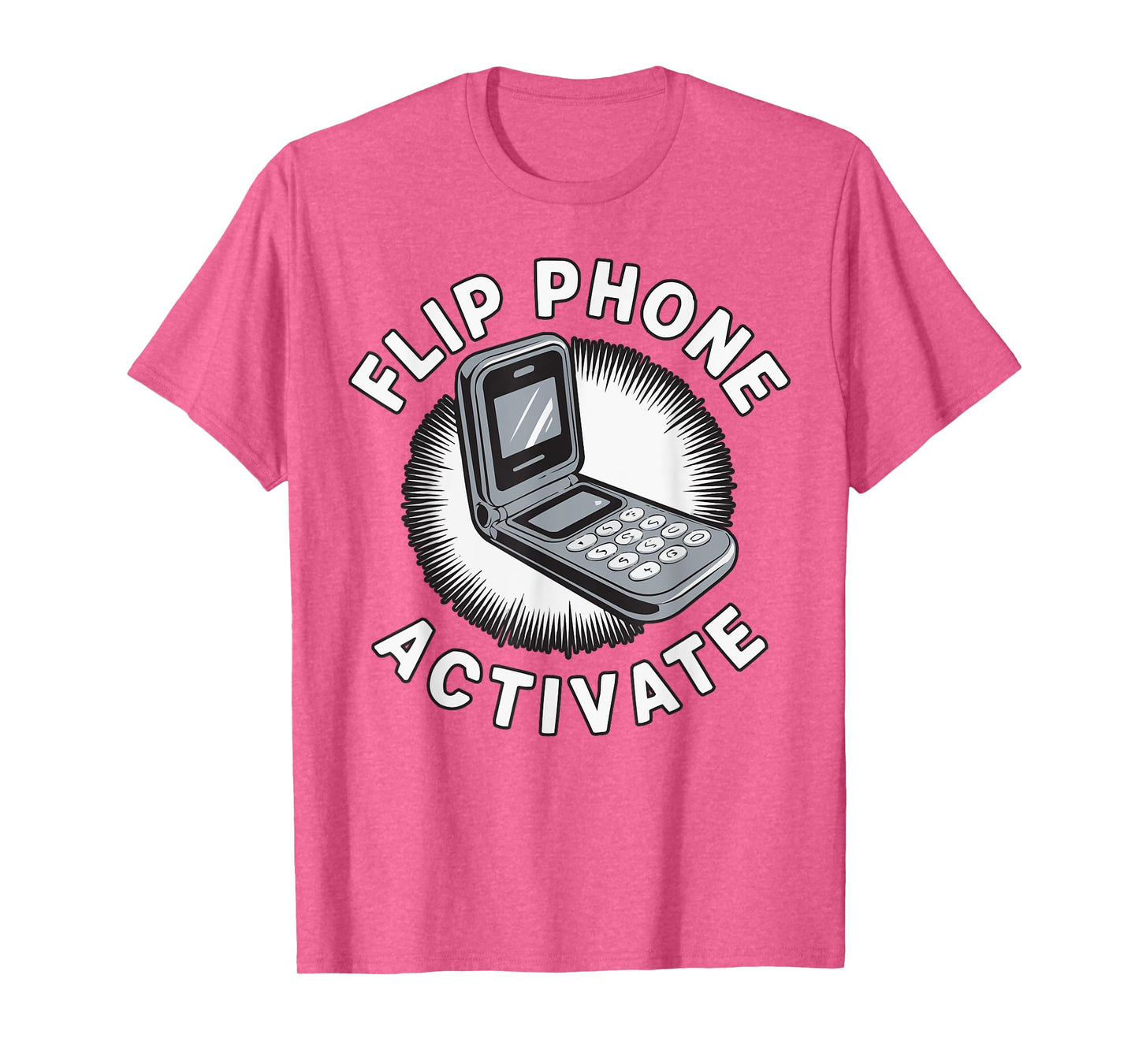 Classic Flip Phone Vintage Mobile Phone Cell Phone T-Shirt