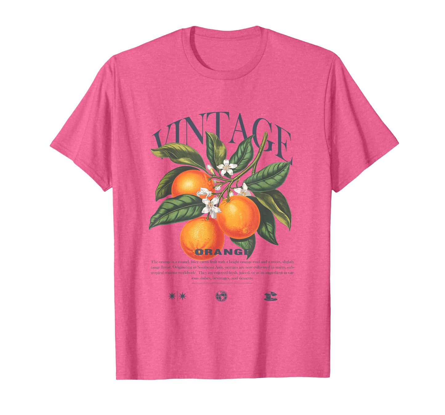 Orange Fruit Vintage T-Shirt