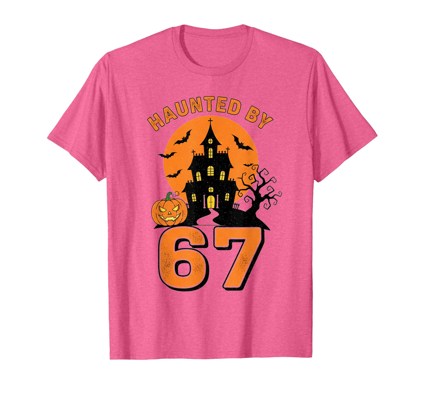 Haunted by 67 Funny Halloween T-Shirt