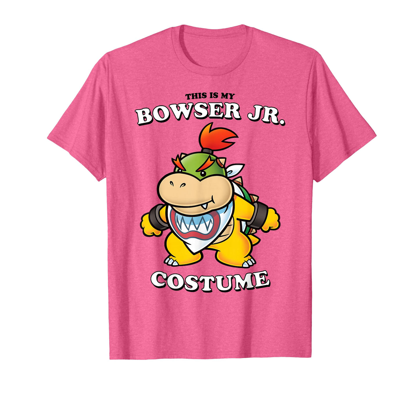 Super Mario Bros Halloween This Is My Bowser Jr. Costume T-Shirt