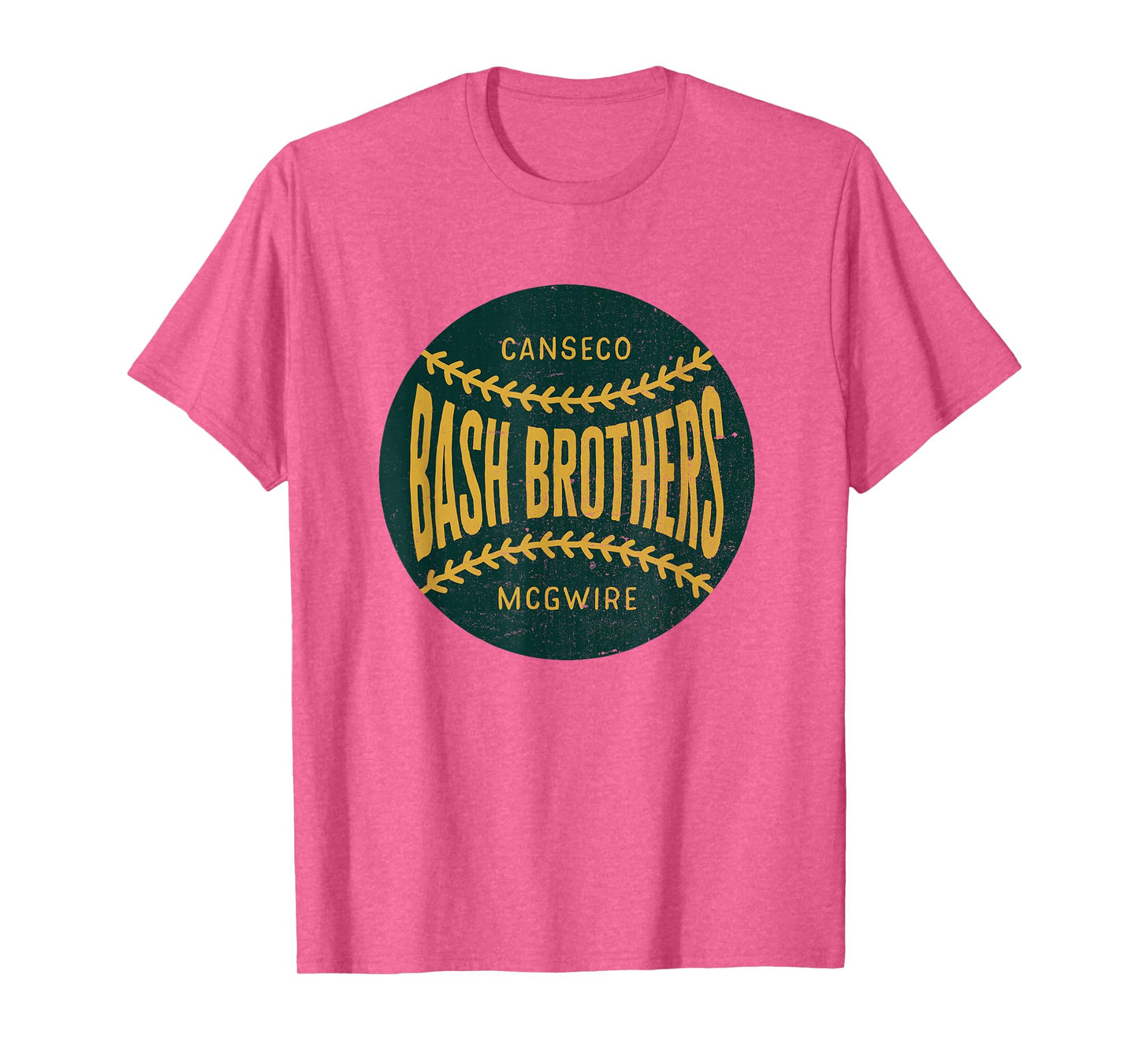 Distressed vintage-look Bash Brothers t-shirt | Baseball T-Shirt