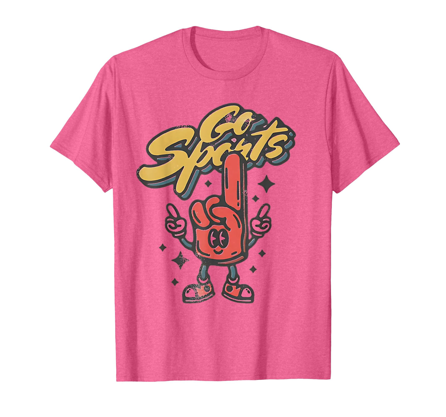 Go sport mascot retro y2k vintage sport spirit T-Shirt