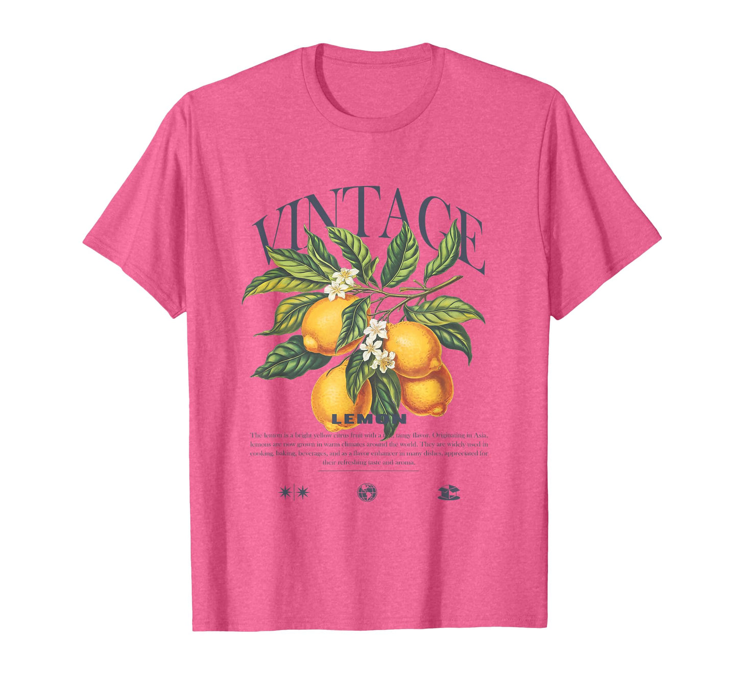 Lemon Fruit Vintage T-Shirt
