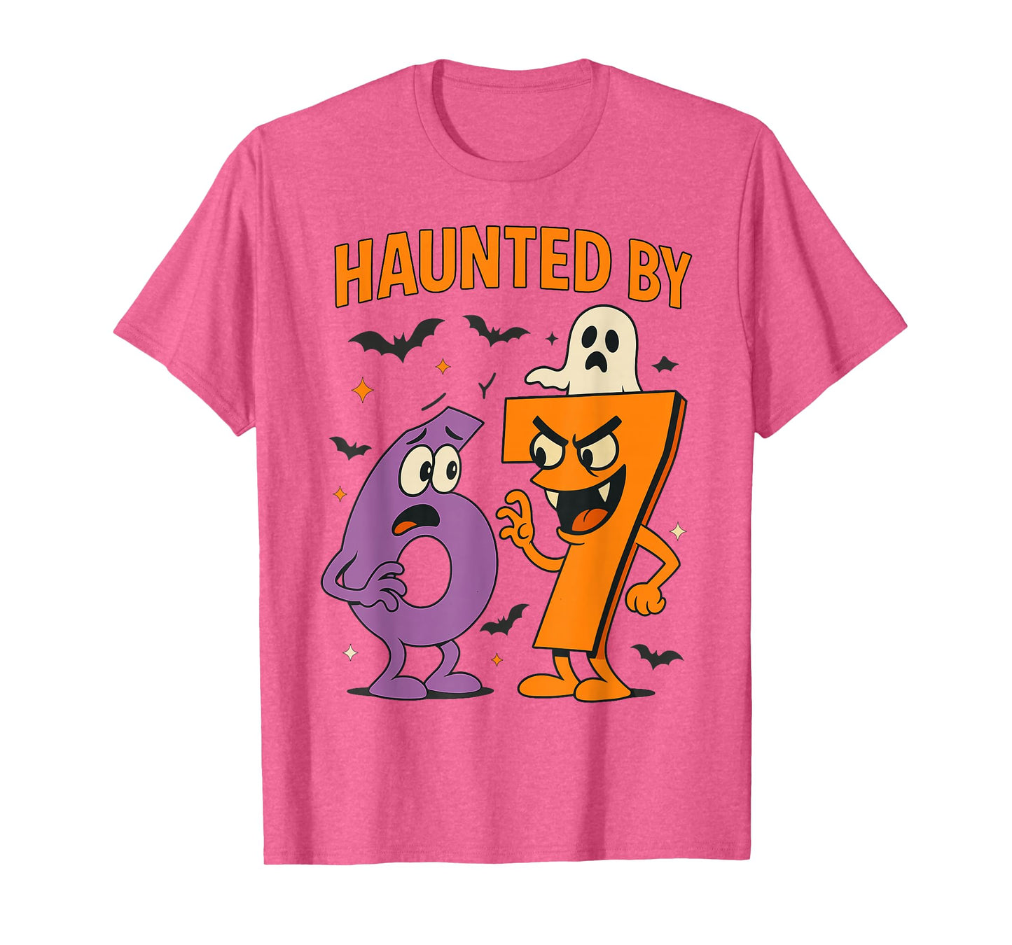 Haunted by 6-7 Six Seven Halloween 6 7 Meme T-Shirt