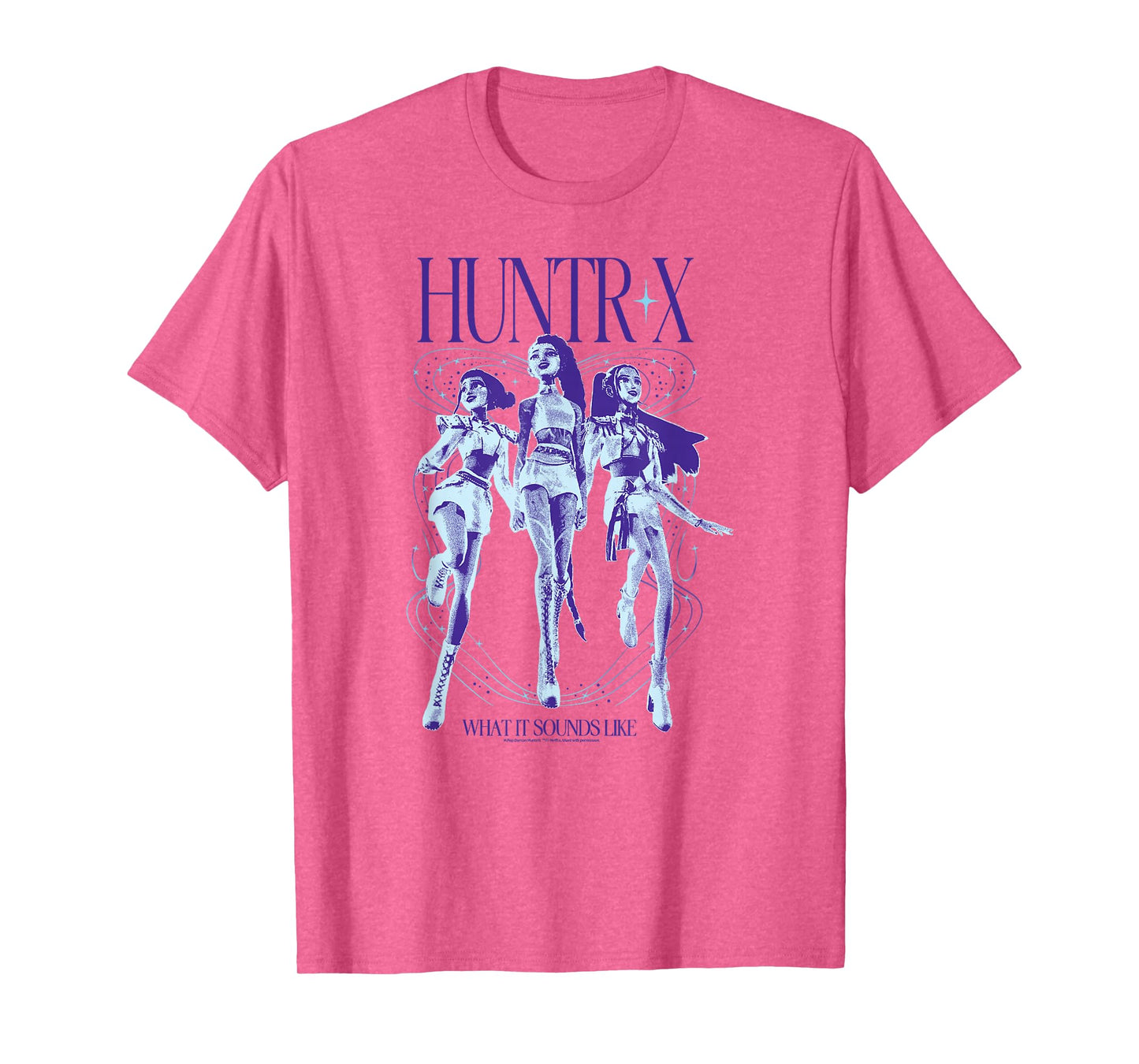 Kpop Demon Hunters Halloween Huntrix What It Sounds Like T-Shirt