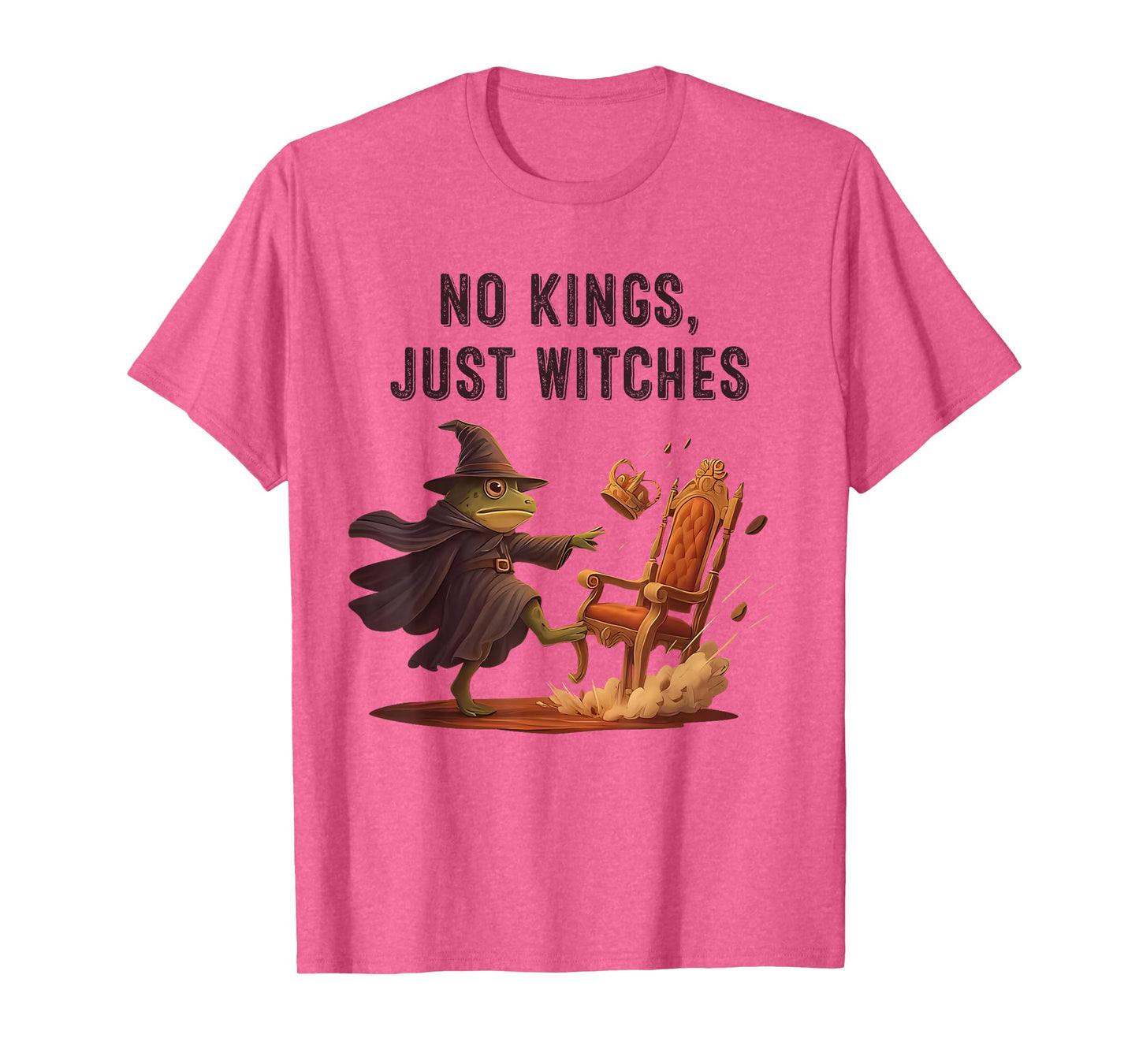 No Kings Just Witches Funny Halloween T-Shirt
