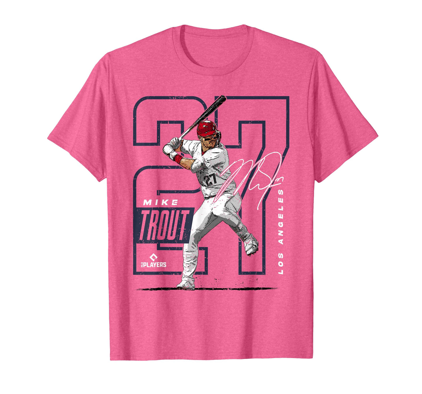 Mike Trout | Los Angeles Baseball MLB Players | MLBTRO4004 T-Shirt