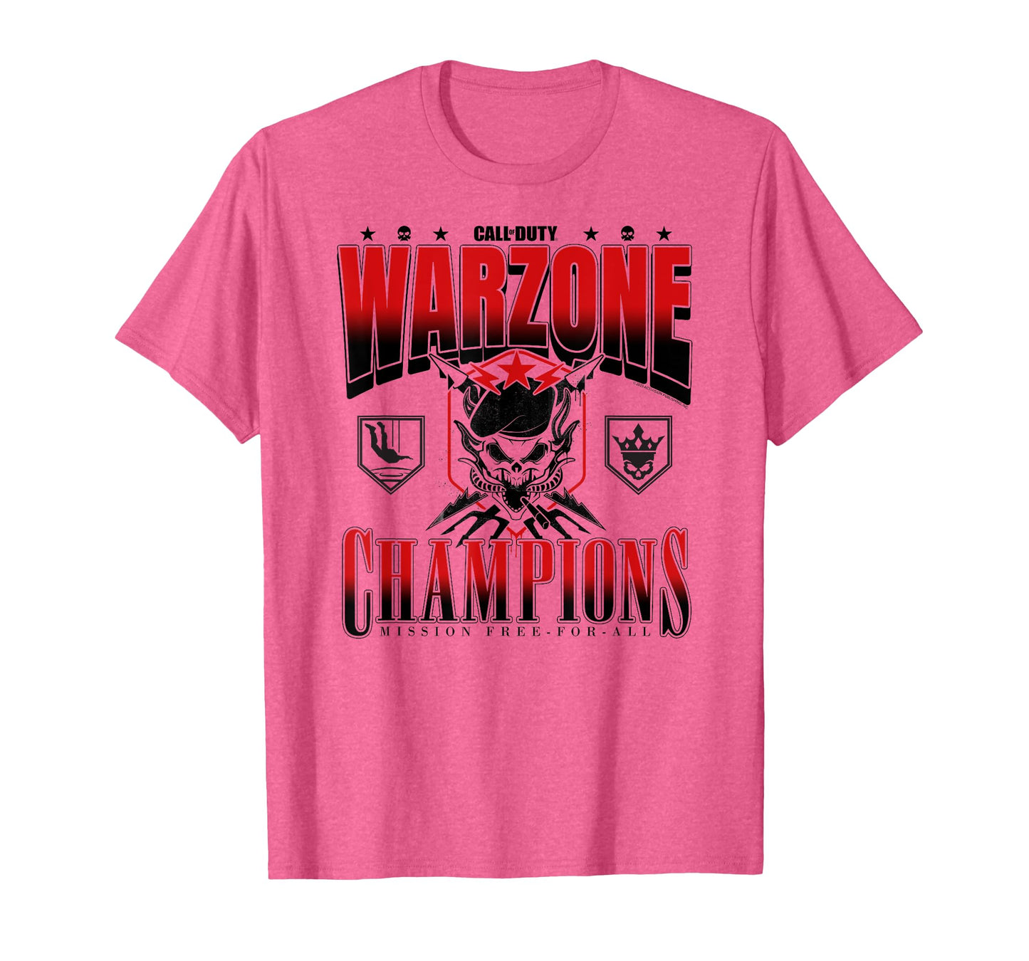 Call of Duty Warzone Champions Retro Video Game T-Shirt