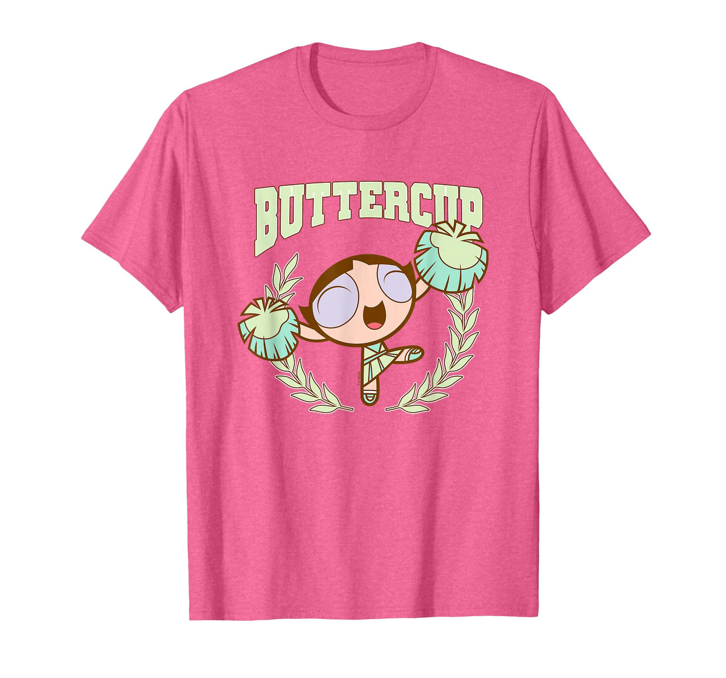 The Powerpuff Girls Buttercup Cheerleader Outfit Retro T-Shirt