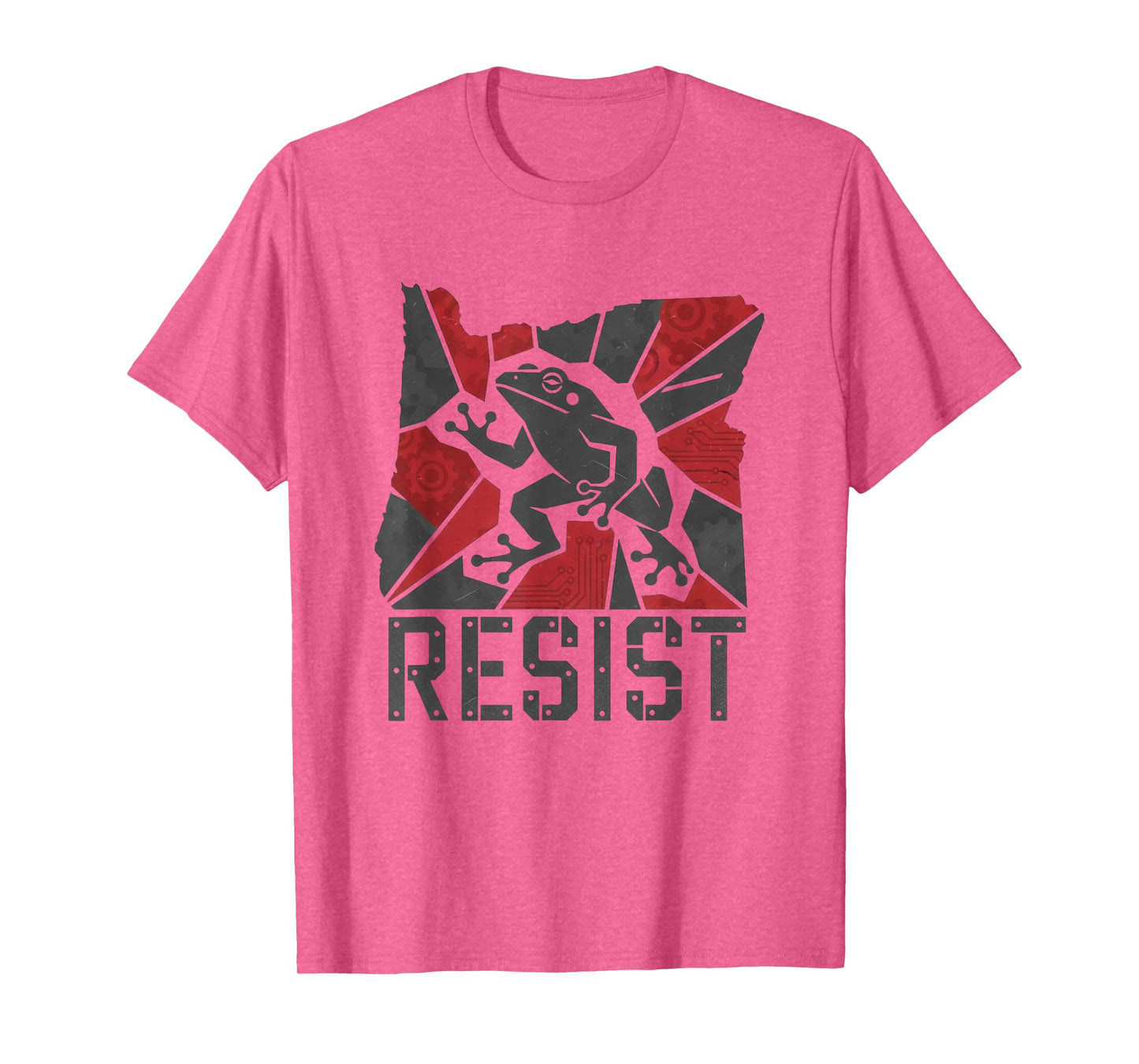Portland Frog Protest Shirt Funny Portland Frog T-Shirt