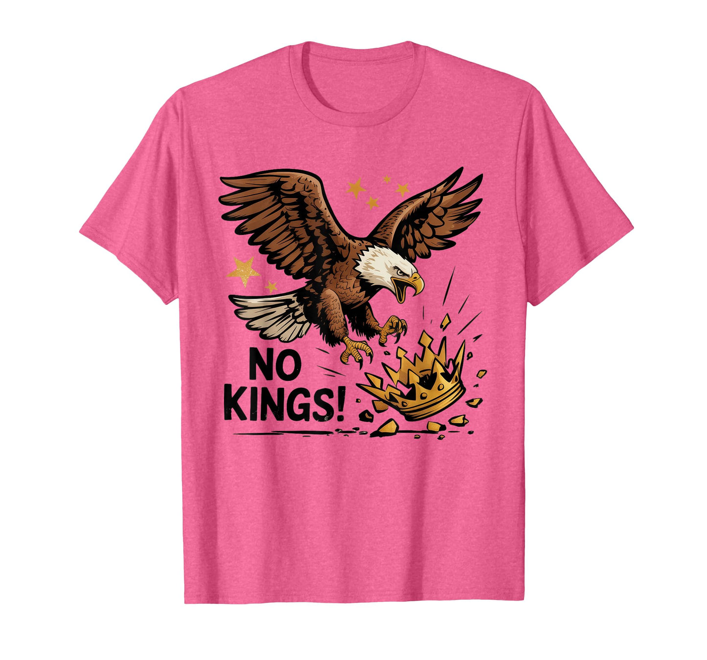 No Kings Patriotic Eagle America Pro-Democracy Shirt Mens T-Shirt