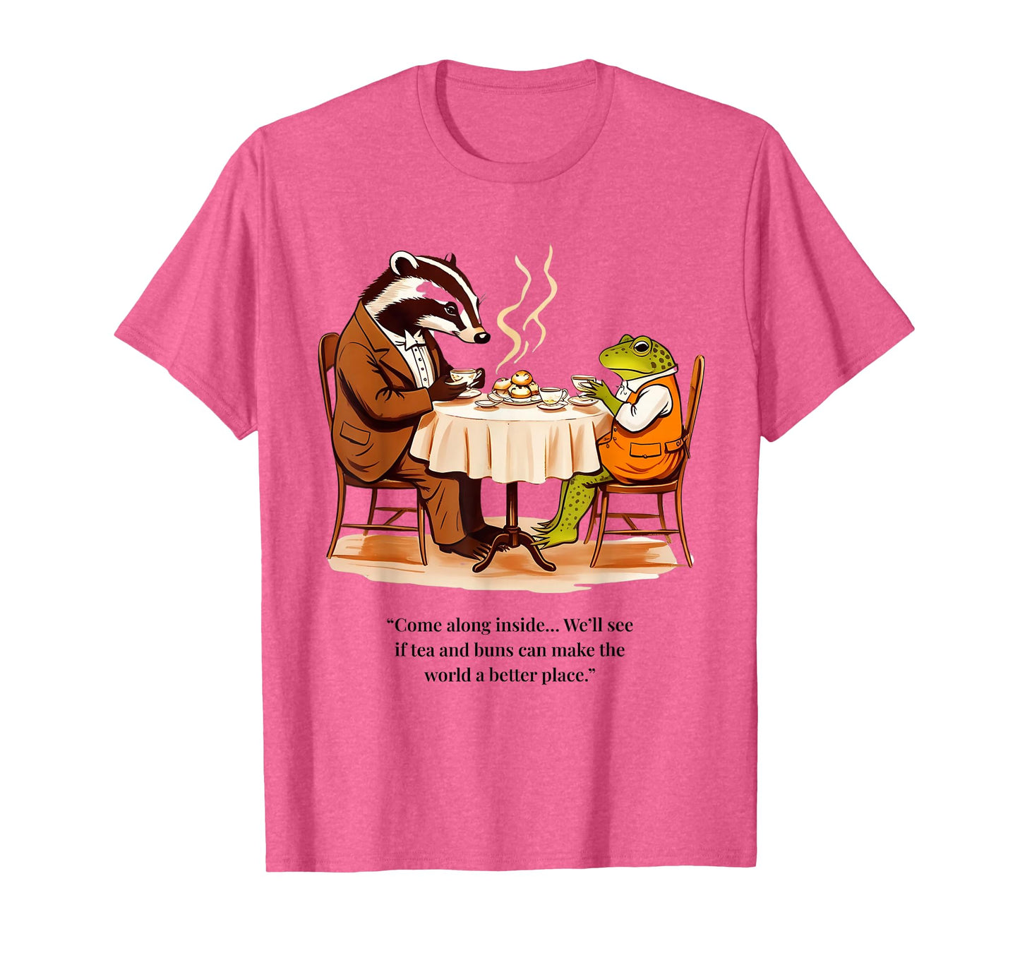 Wind in the Willows by Kenneth Grahame Book Quote Boys Girls T-Shirt