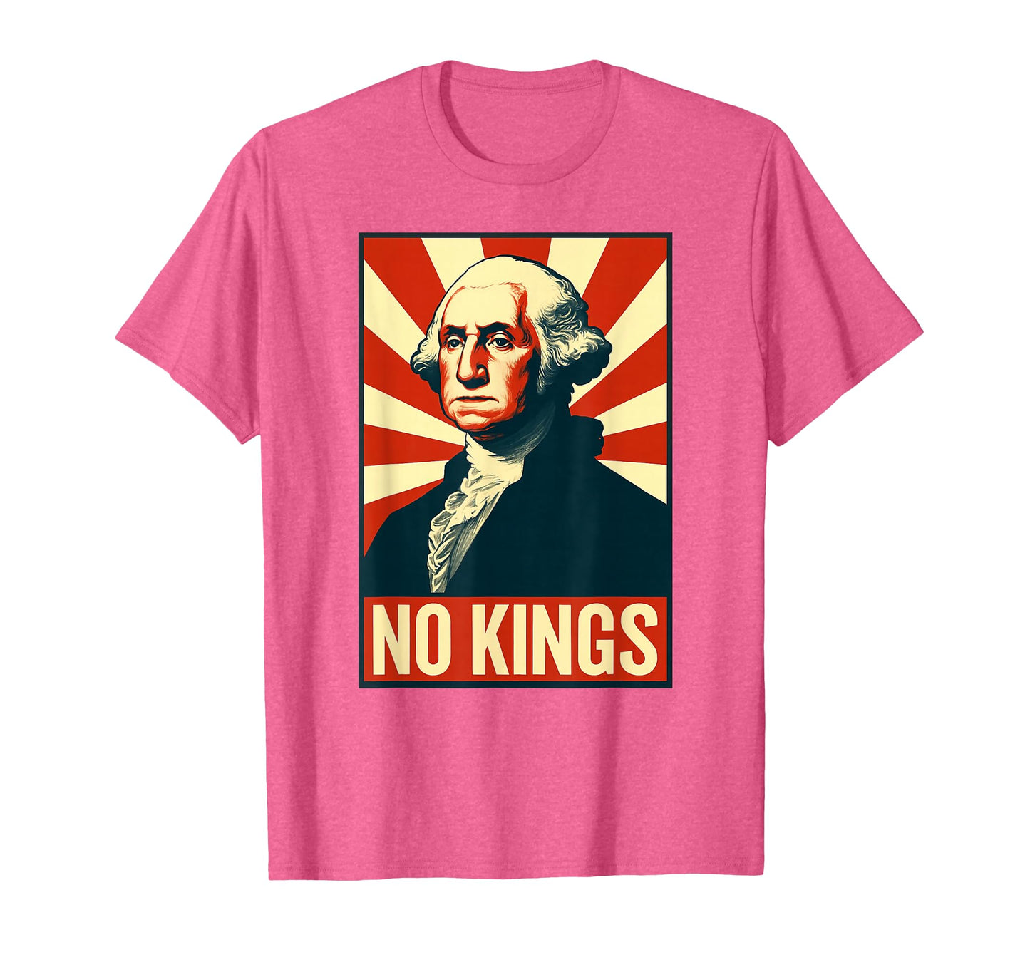 No Kings Political Protest Graphic T-Shirt