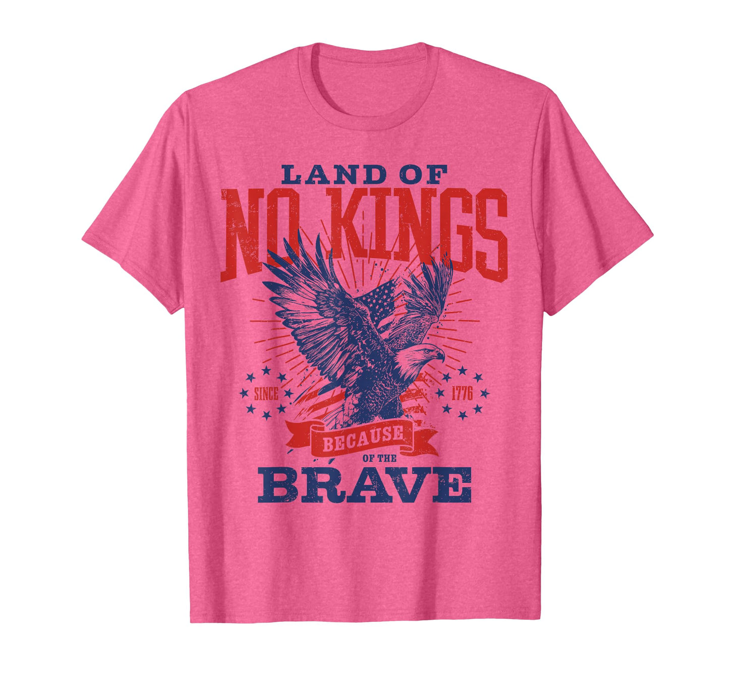 No Kings Eagle Sign T-Shirt