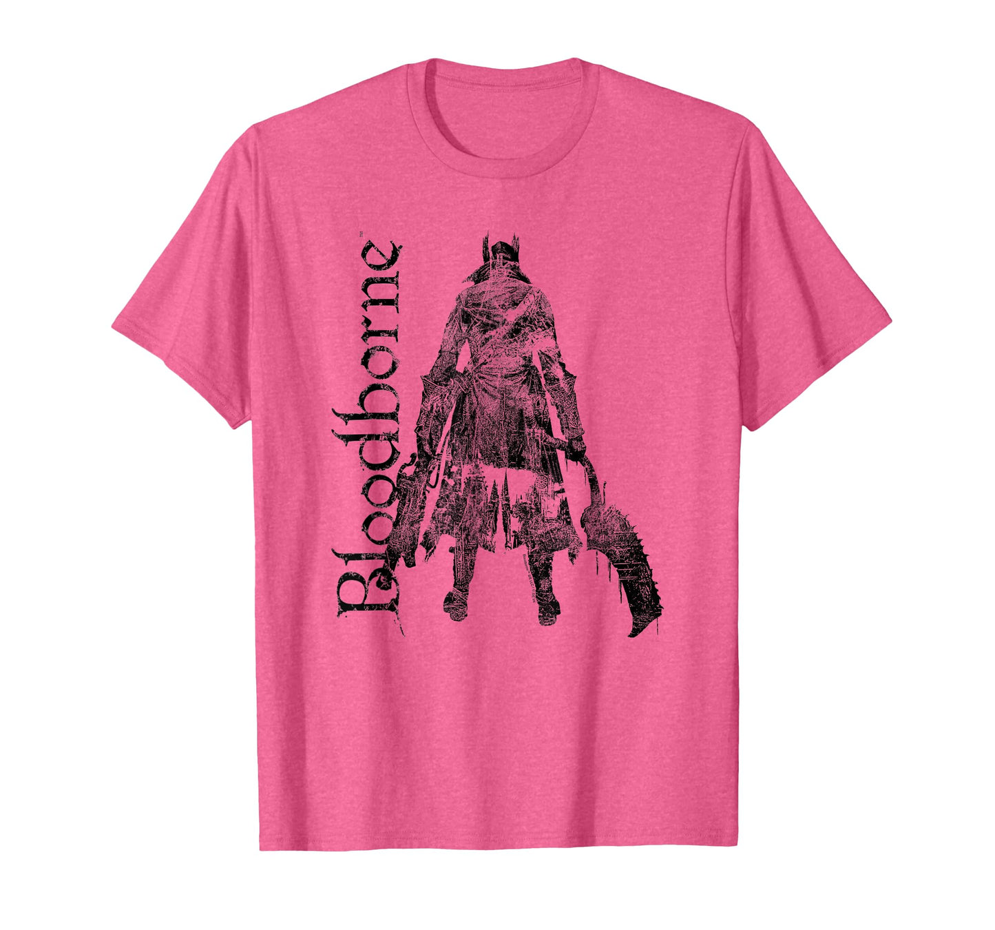 Bloodborne Hunter Distorted Landscape T-Shirt