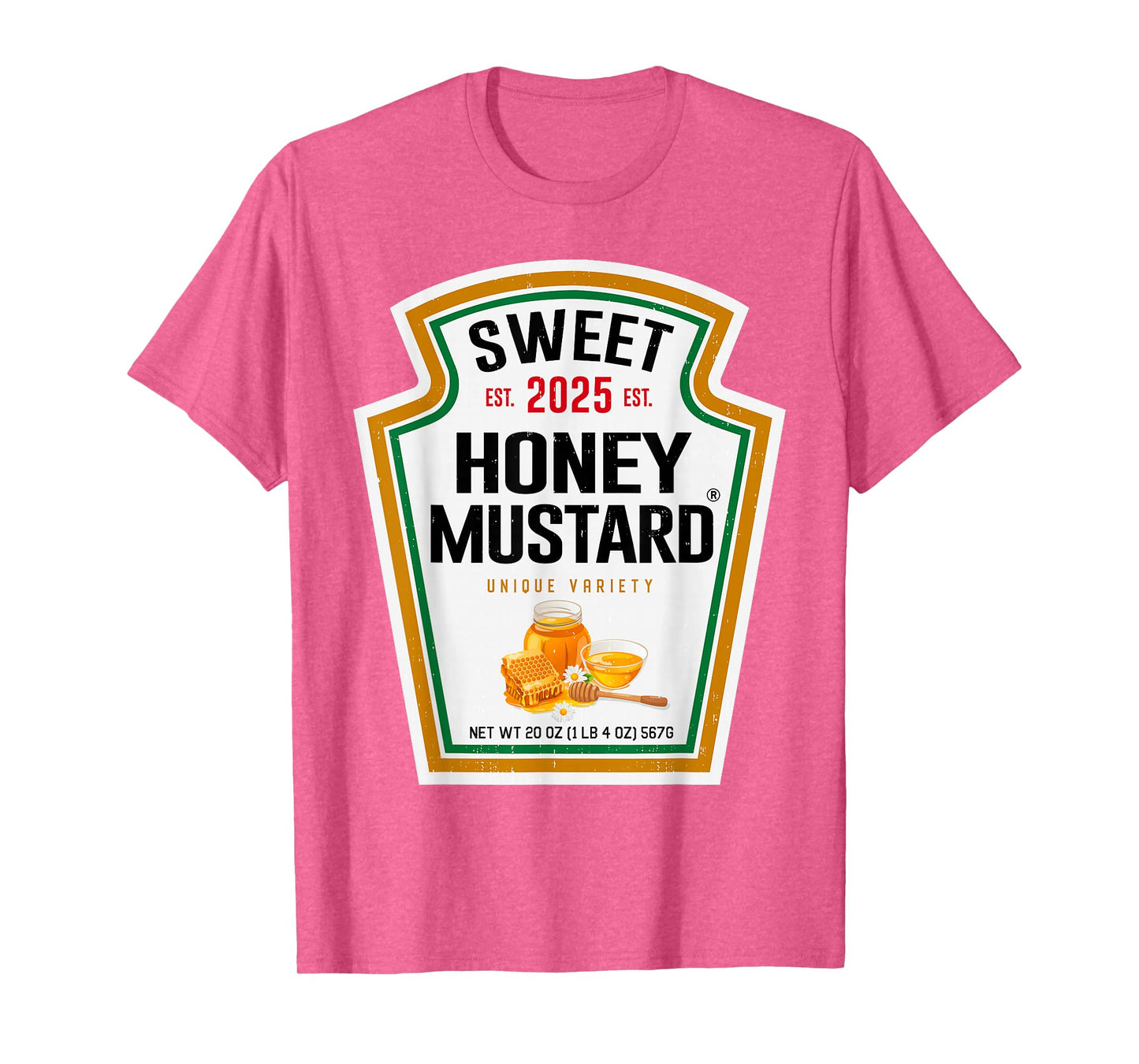 Honey Mustard Condiment DIY Halloween Costume Matching Group T-Shirt