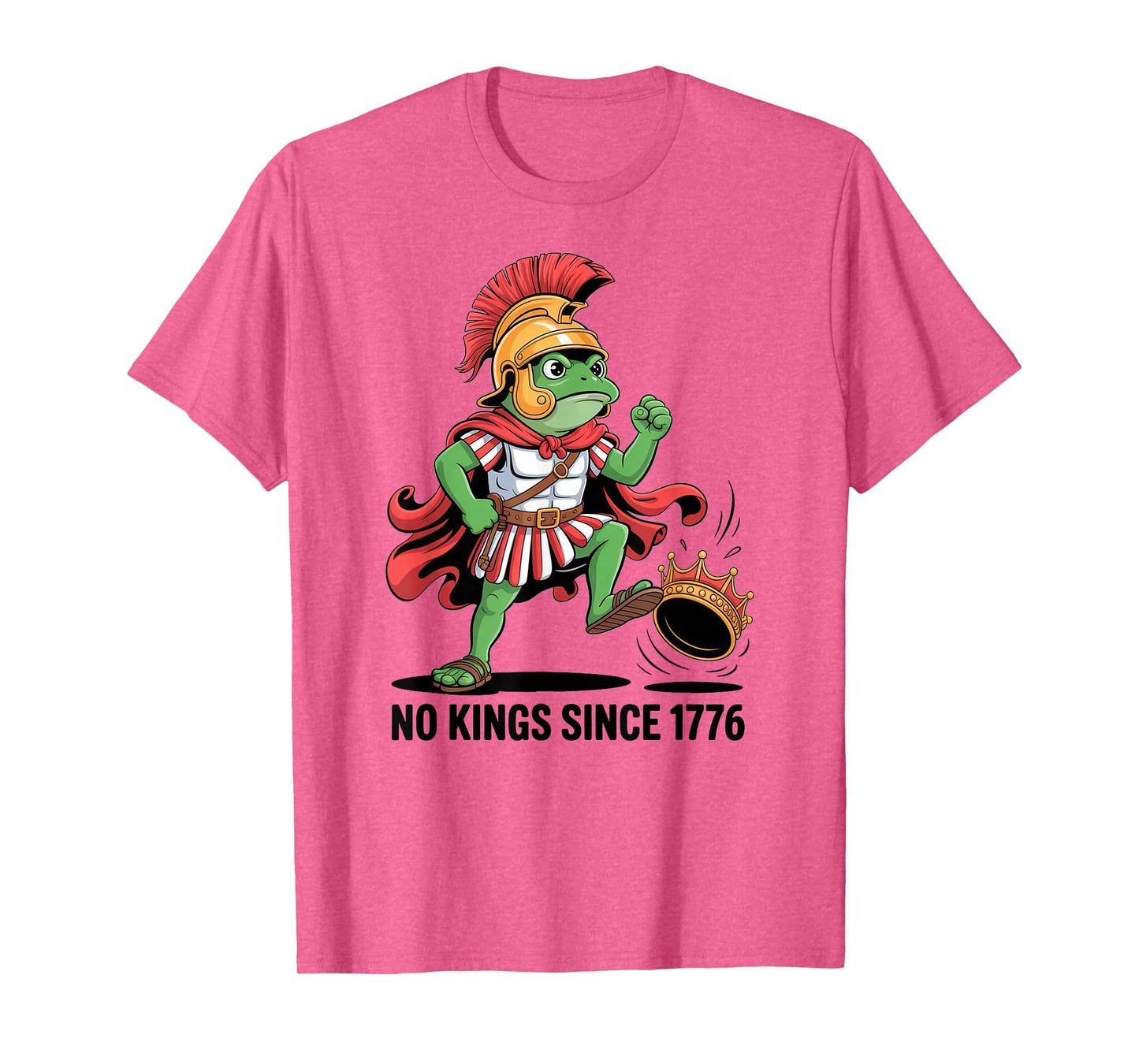 No Kings Frog No Kings in America Italian Brainrot Frog T-Shirt
