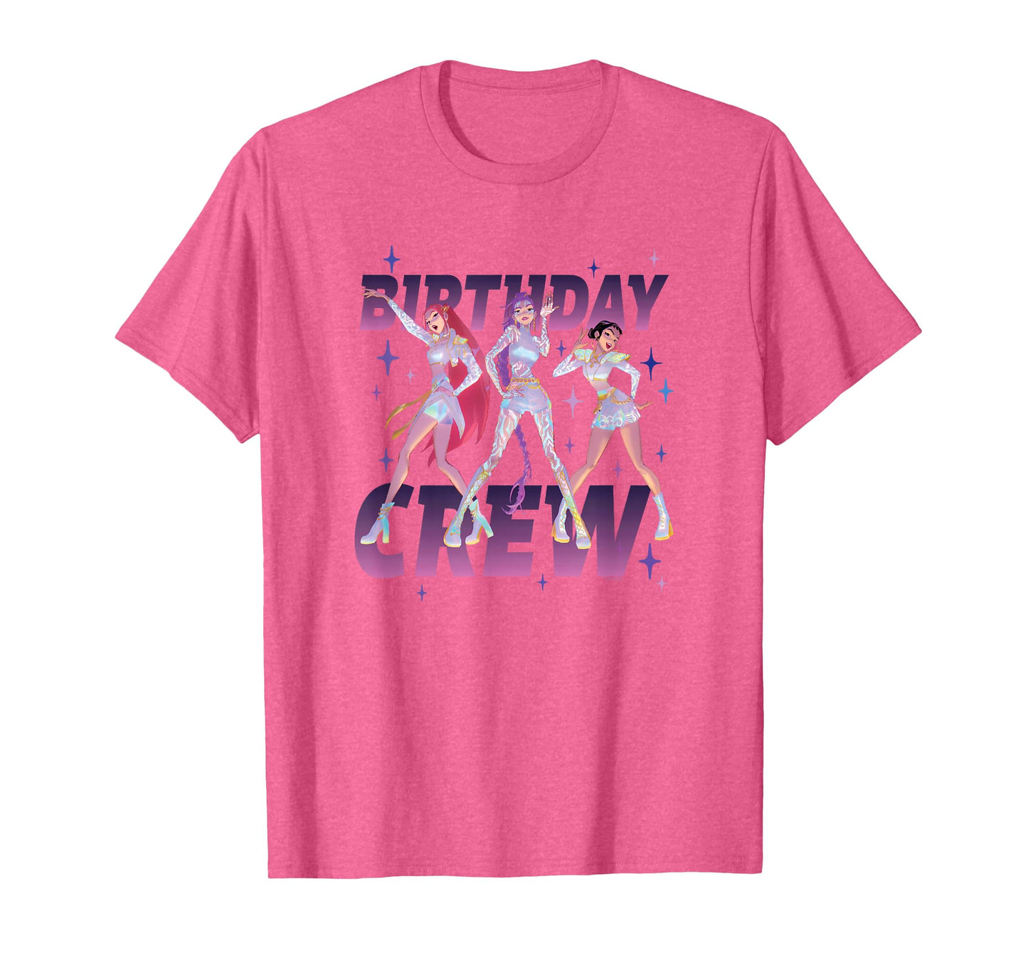 Kpop Demon HUNTR/X Birthday Crew Officially Licensed T-Shirt