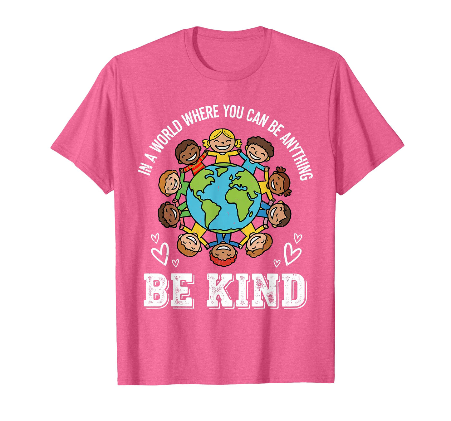 Unity Day Orange Be Kind Earth Anti Bullying Boys Girls Kids T-Shirt
