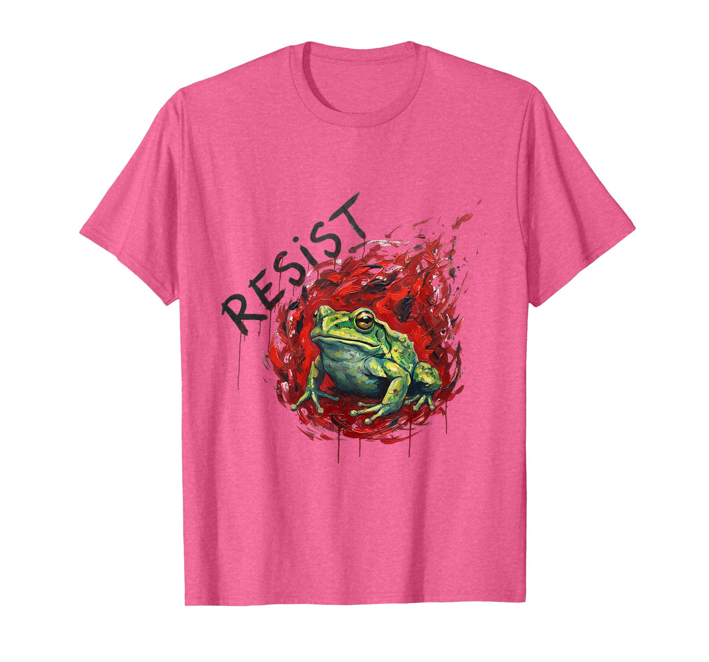 Portland Frog Protest Artwork Shirt Portland Frog T-Shirt