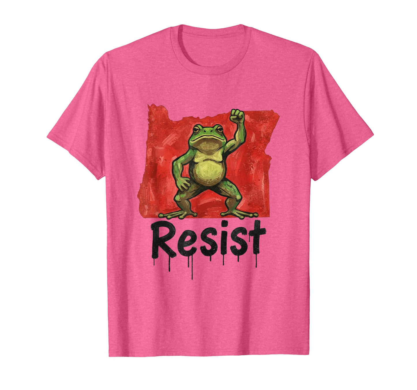 Portland Frog Protest Shirt Funny Portland Frog T-Shirt